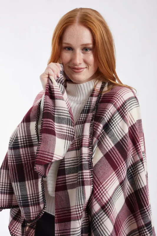 Xabrina - Poncho Scarf sold by Just Cozy