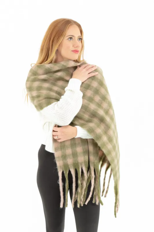 Elena - Bouclé Scarf sold by Just Cozy