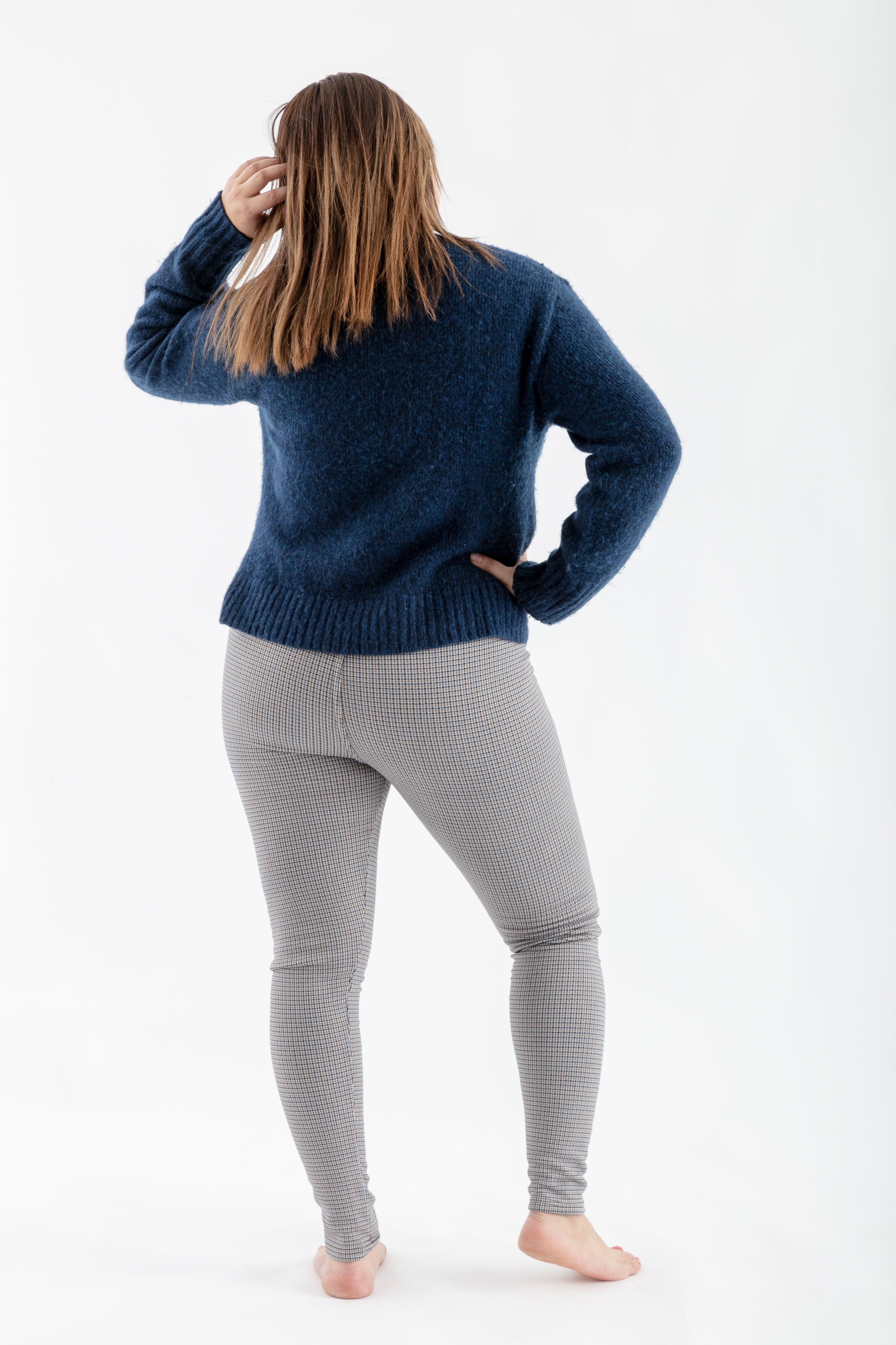 Tiny Blue Square - Cozy Lined sold by Just Cozy product image thumbnail 3