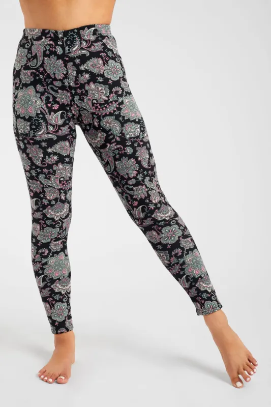 Flowers Paisley - Cozy Lined sold by Just Cozy