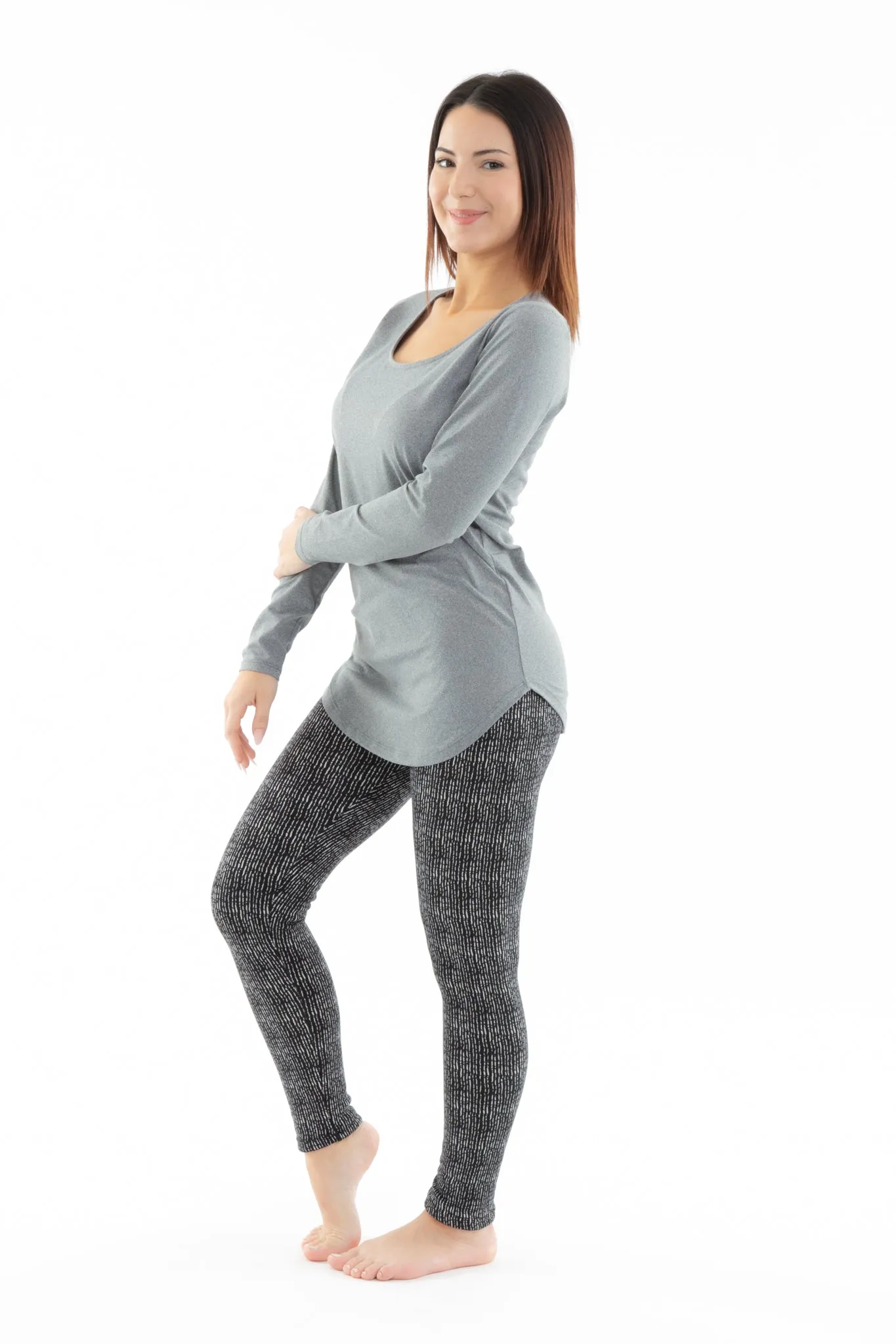Cane Lines - Cozy Lined Leggings sold by Just Cozy product image thumbnail 3