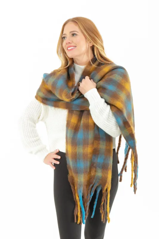 Shara - Bouclé Scarf sold by Just Cozy
