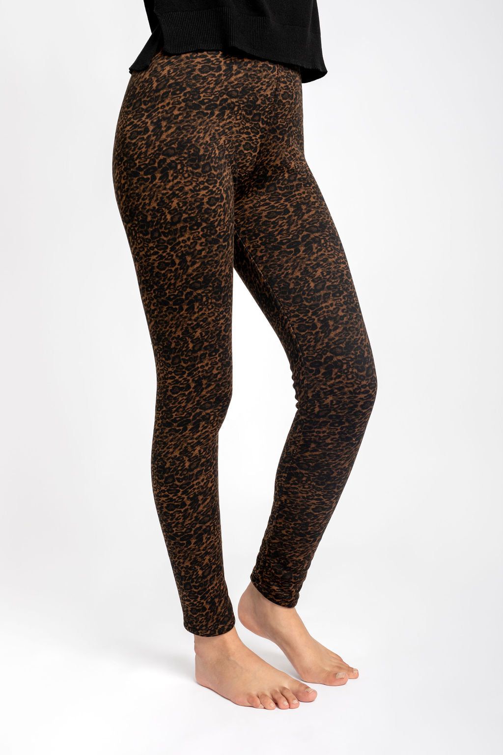 Brown Leopard - Cozy Lined sold by Just Cozy