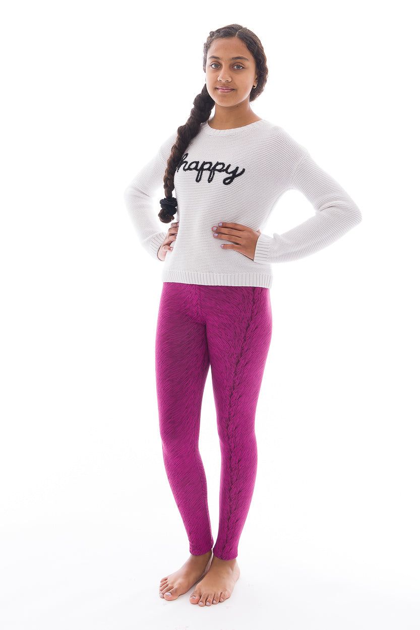 Pink Feather Kid's - Cozy Lined sold by Just Cozy product image thumbnail 6