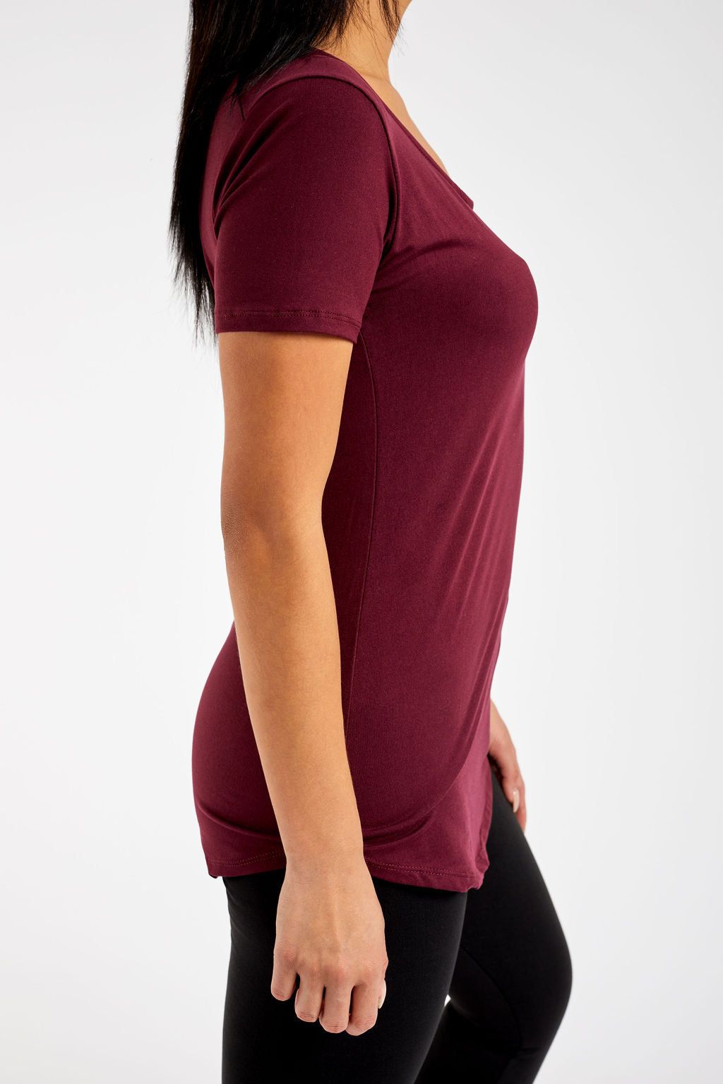 Burgundy - Tunic Top sold by Just Cozy product image thumbnail 2