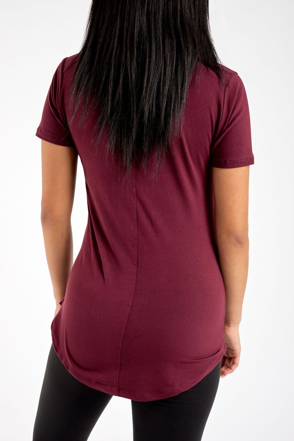 Burgundy - Tunic Top sold by Just Cozy product image thumbnail 3