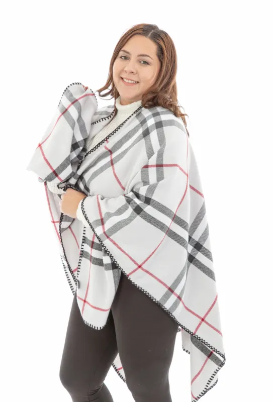 Sabrina - Poncho Scarf sold by Just Cozy