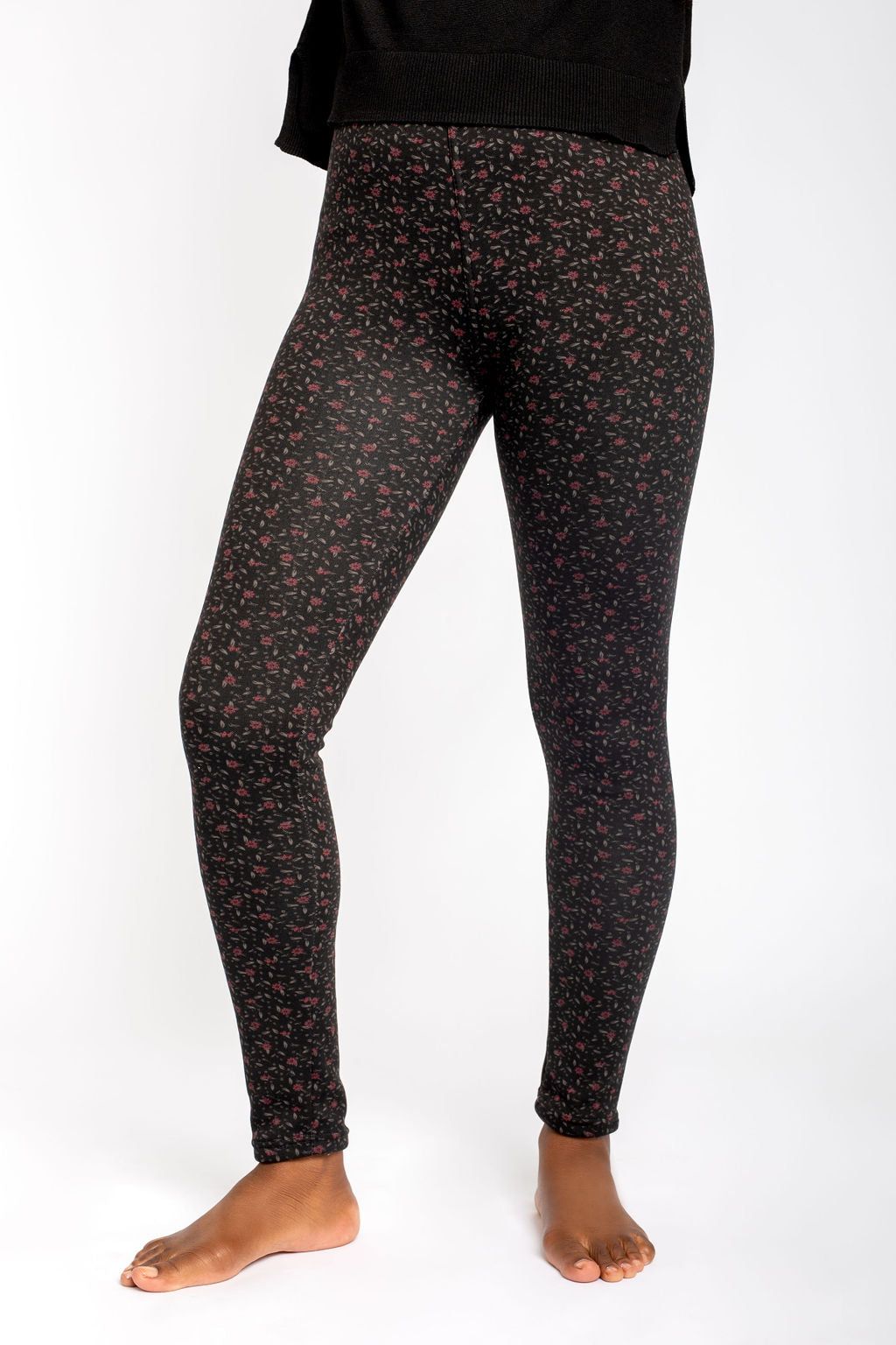 Tiny Red Flowers - Cozy Lined sold by Just Cozy