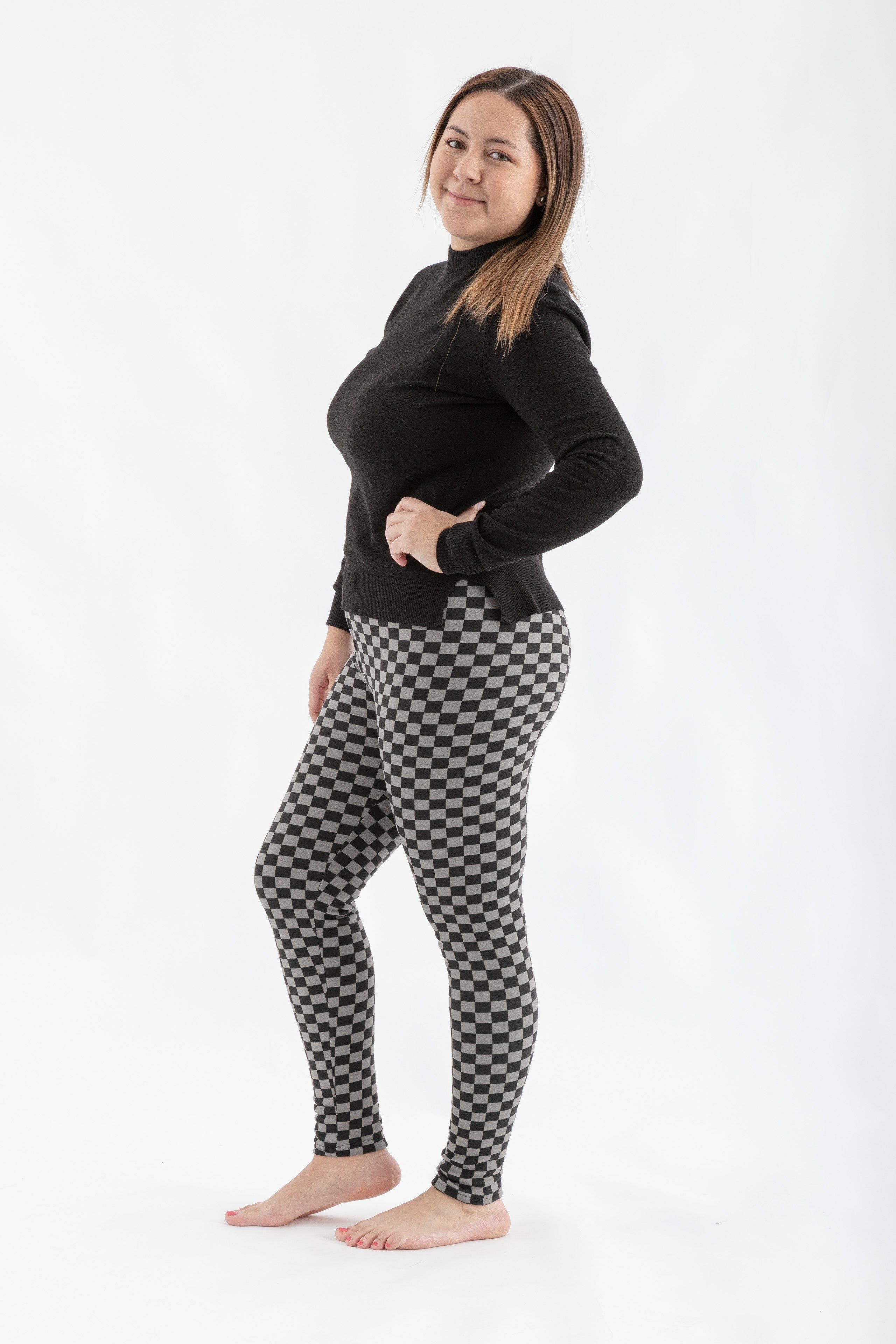 Grey Squares - Cozy Lined sold by Just Cozy product image thumbnail 3