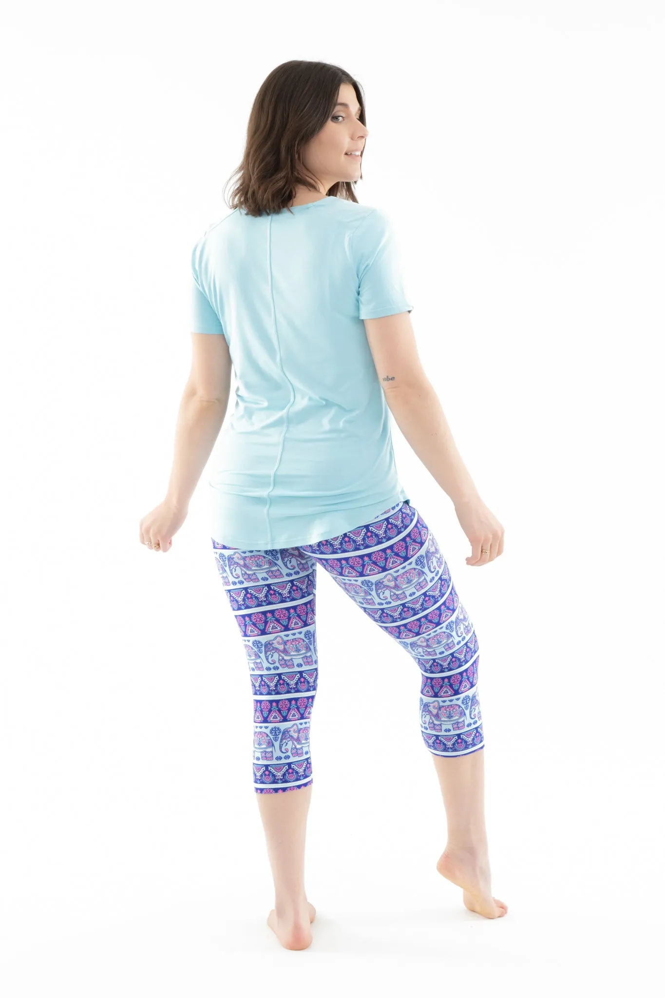 Pastel Ella - Capris sold by Just Cozy product image thumbnail 4