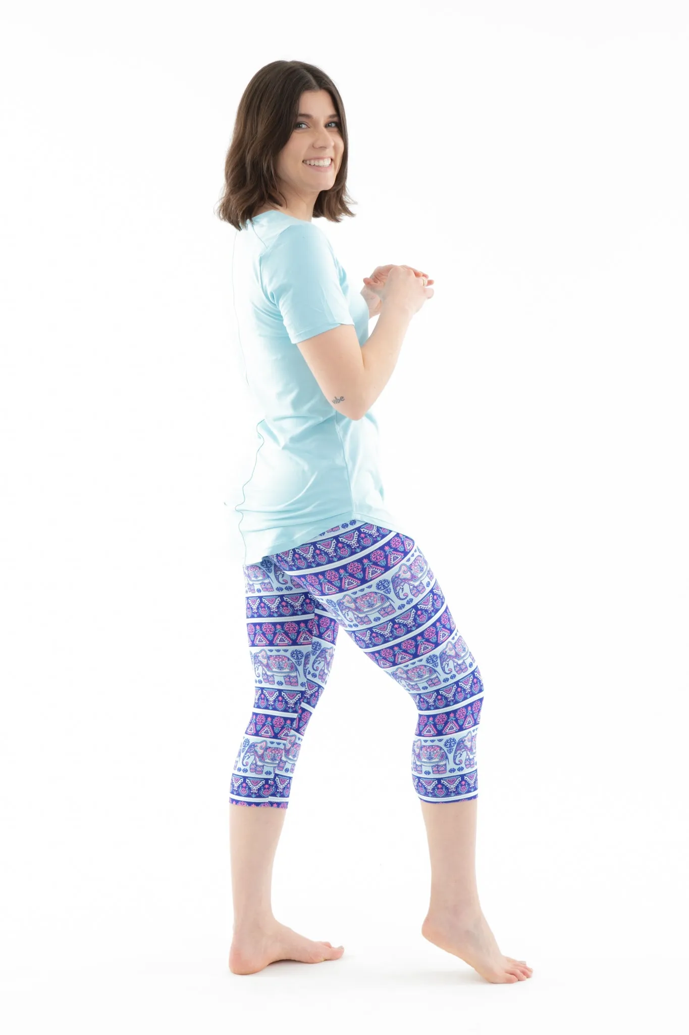 Pastel Ella - Capris sold by Just Cozy product image thumbnail 5
