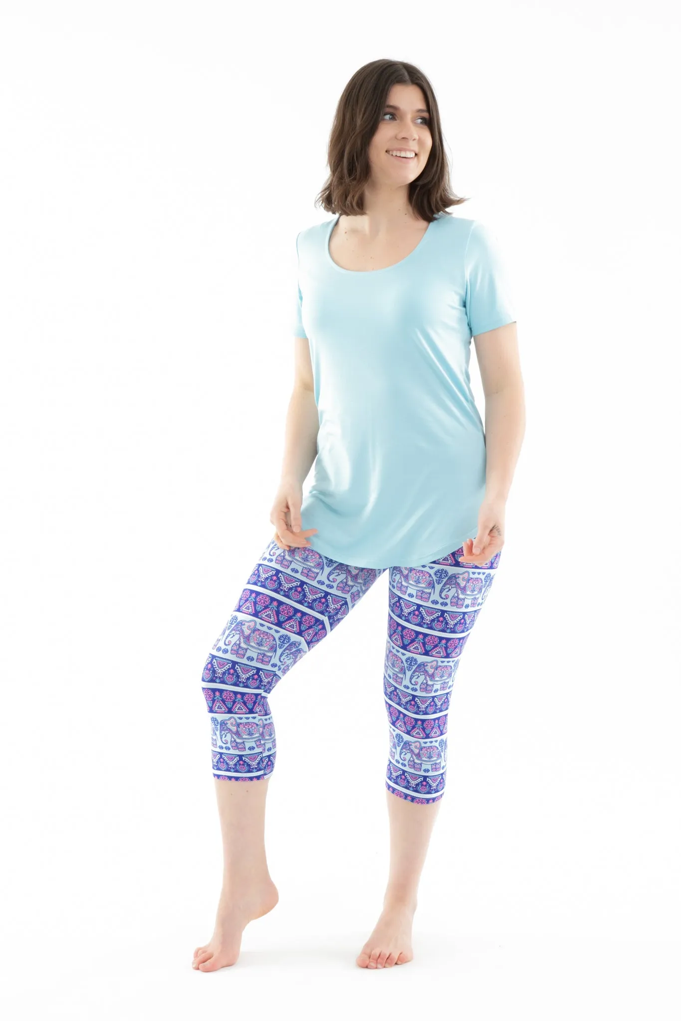 Pastel Ella - Capris sold by Just Cozy product image thumbnail 3