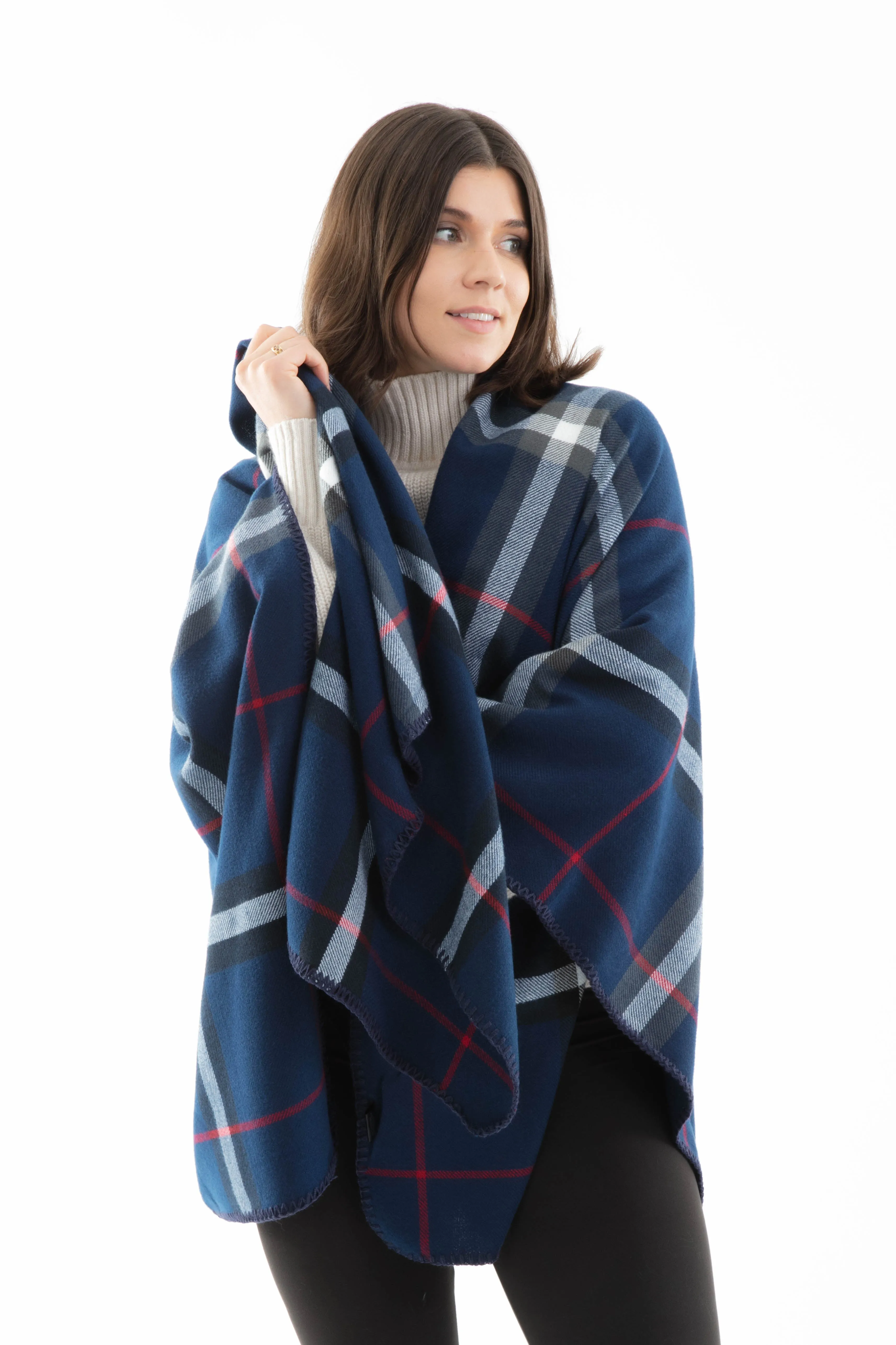 Andrea - Poncho Scarf sold by Just Cozy product image thumbnail 2