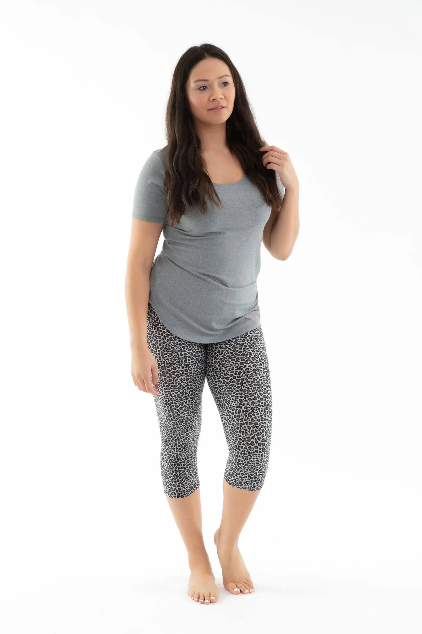 Leopard Touch - Capris sold by Just Cozy product image thumbnail 2