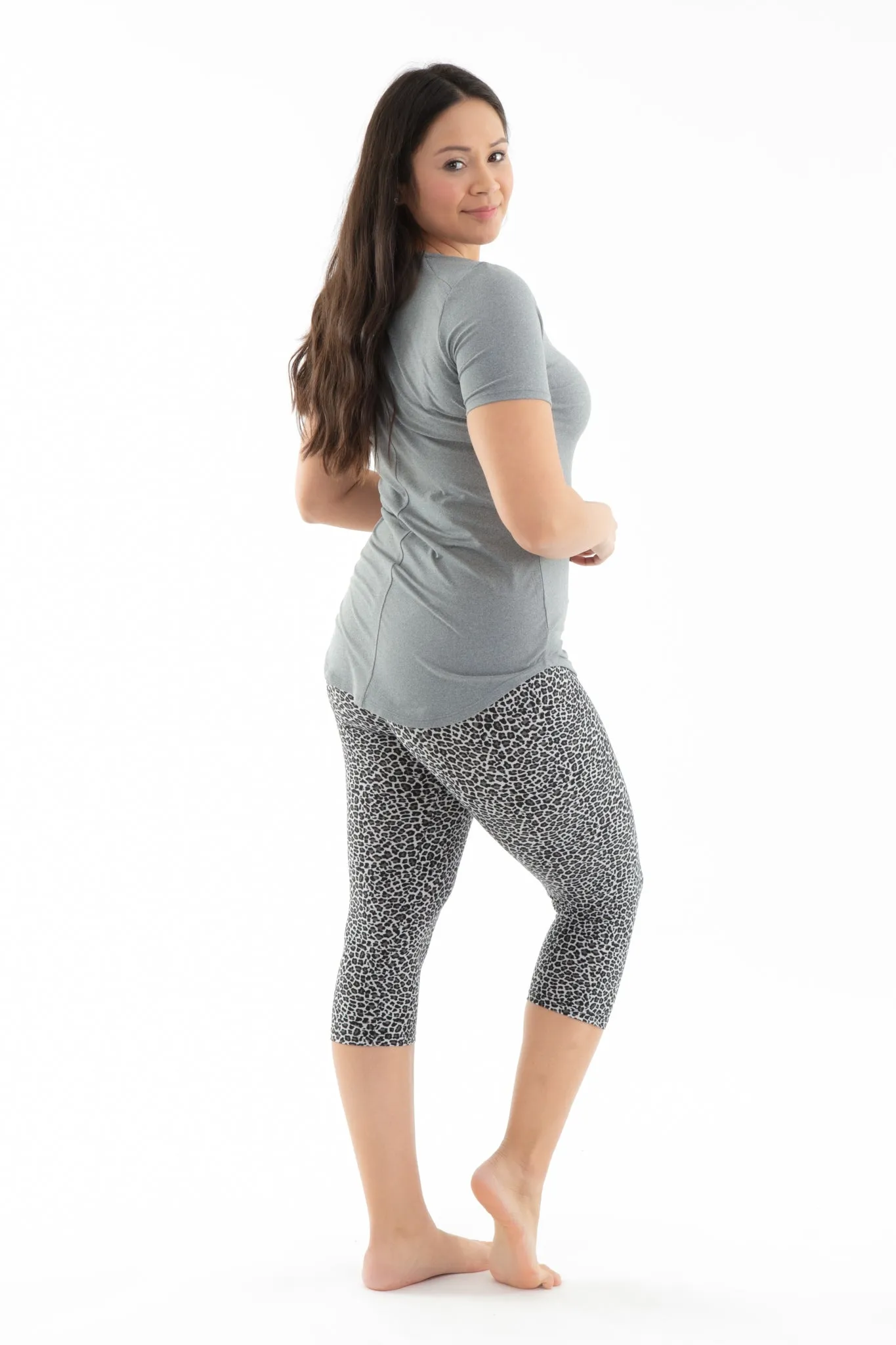 Leopard Touch - Capris sold by Just Cozy product image thumbnail 5