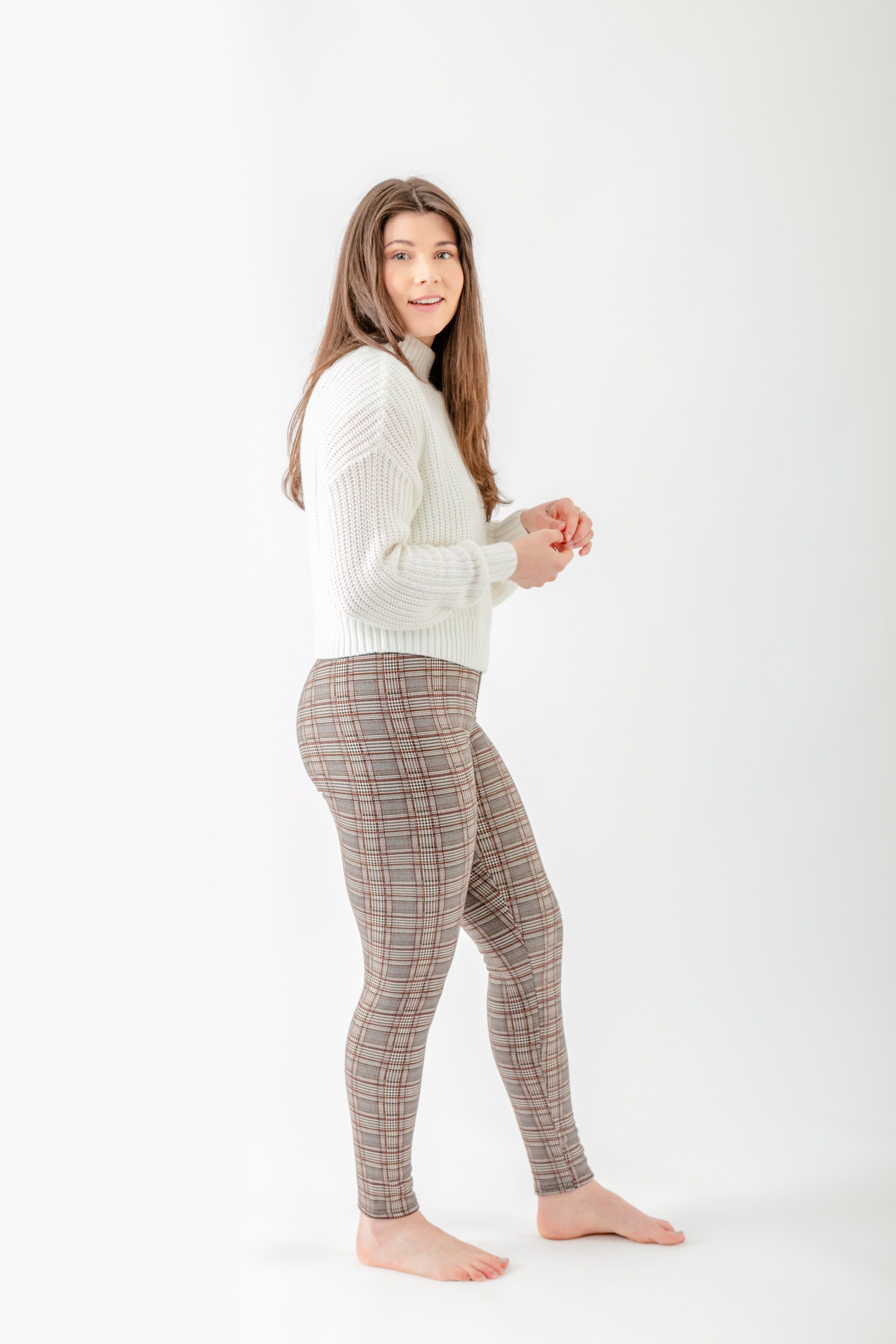 Brown Plaid - Cozy Lined sold by Just Cozy product image thumbnail 2