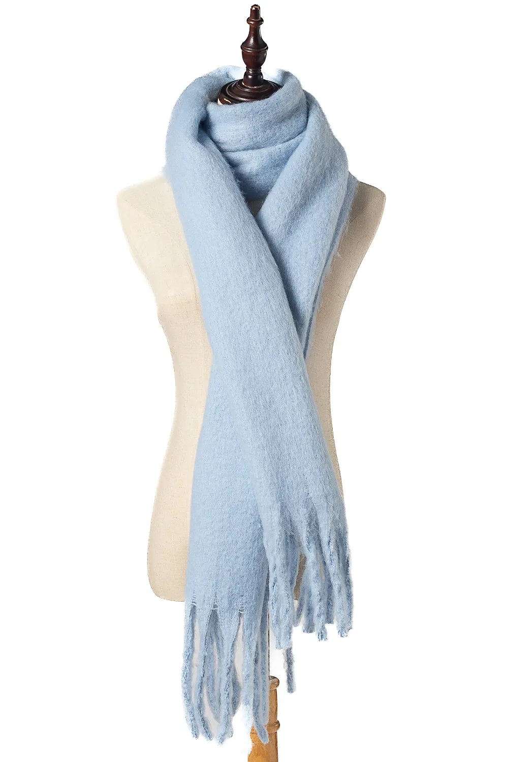 Noa - Bouclé Scarf sold by Just Cozy product image thumbnail 5