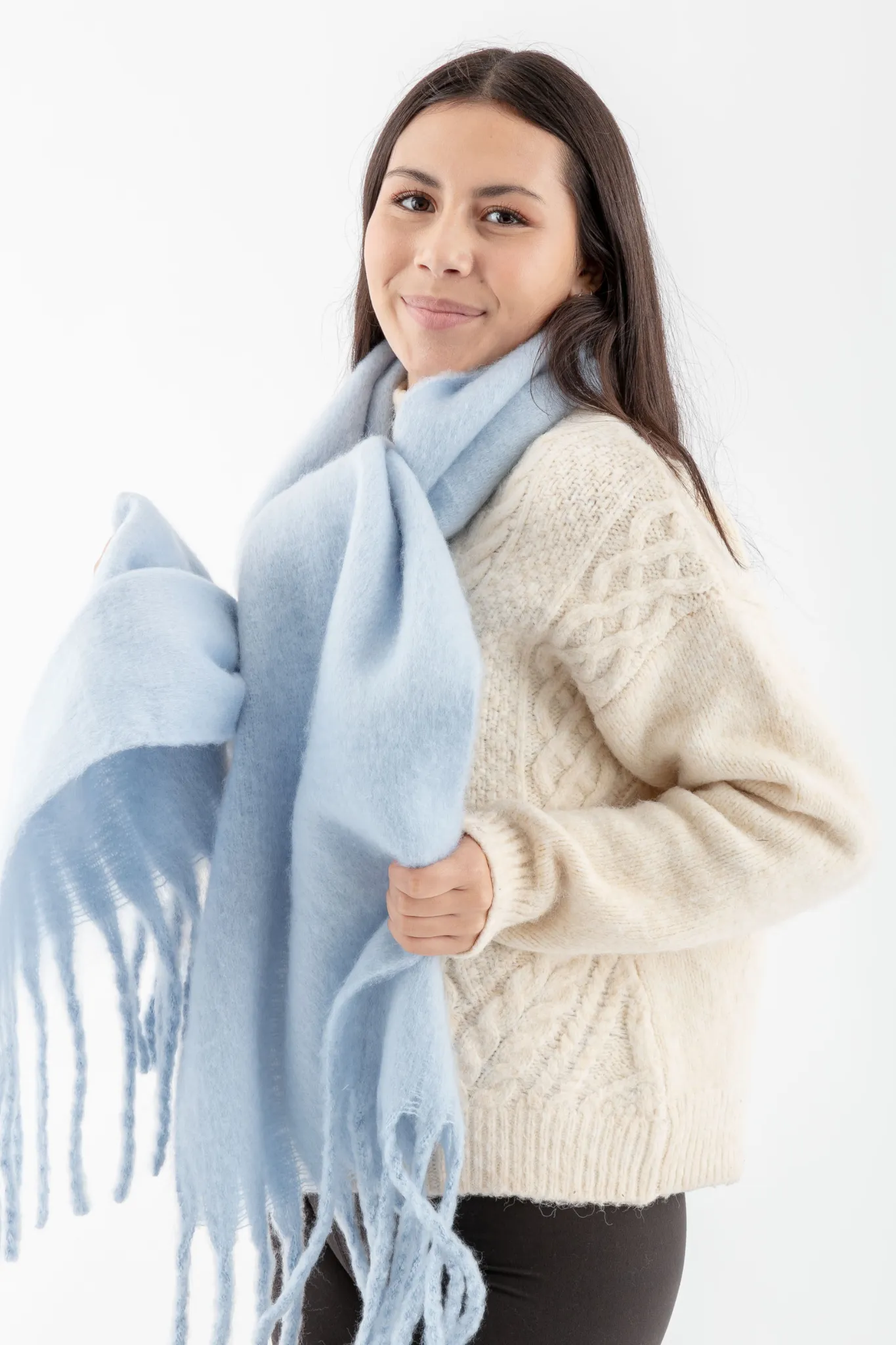 Noa - Bouclé Scarf sold by Just Cozy