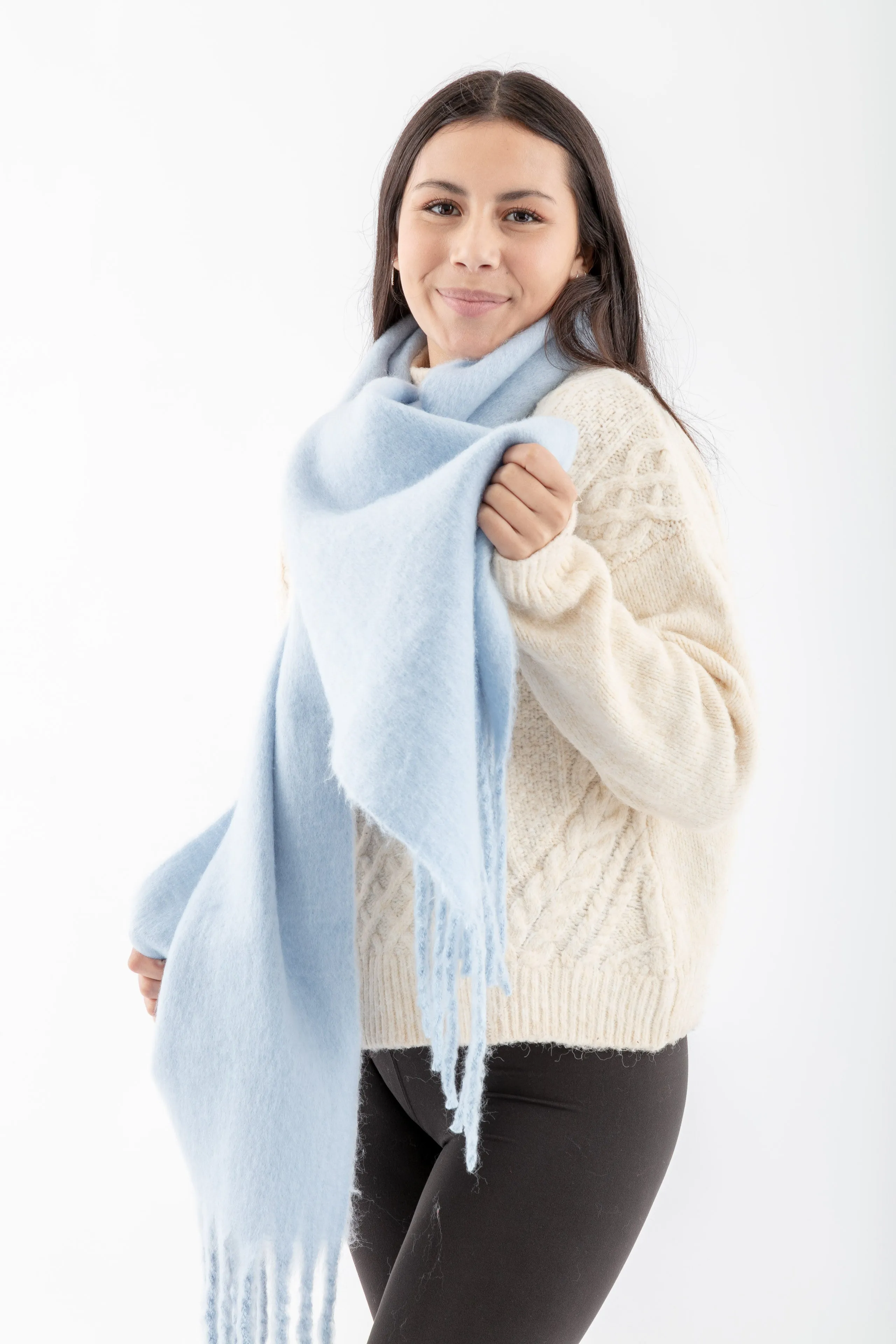 Noa - Bouclé Scarf sold by Just Cozy product image thumbnail 3