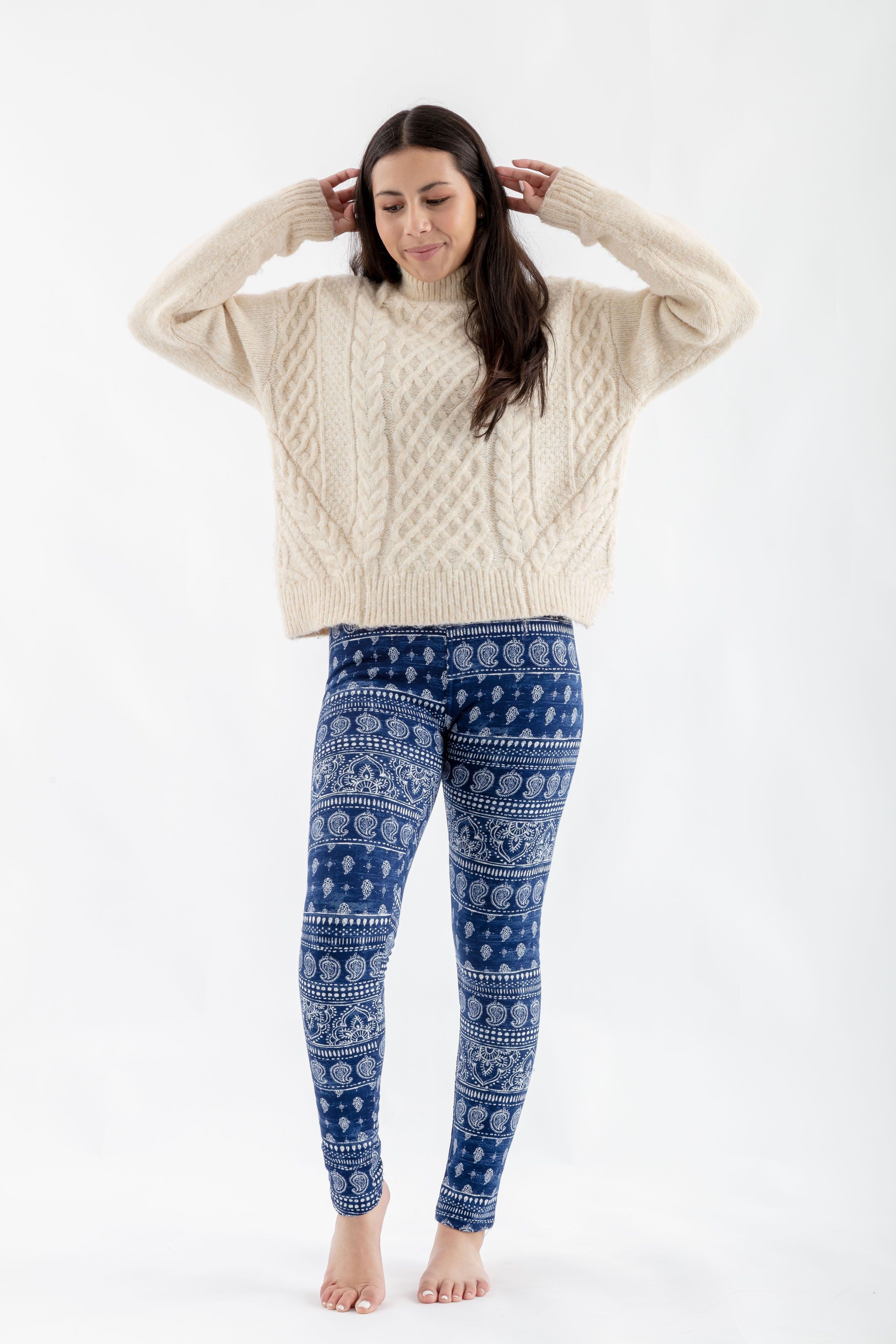 Blue Mandala - Cozy Lined sold by Just Cozy product image thumbnail 2