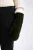 Green - Cozy Lined Mittens sold by Just Cozy