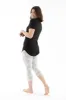 Gray Shapes - Capris sold by Just Cozy