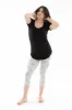 Gray Shapes - Capris sold by Just Cozy