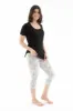 Gray Shapes - Capris sold by Just Cozy