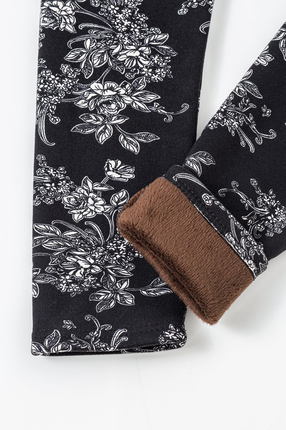 Black Floral - Cozy Lined sold by Just Cozy product image thumbnail 6