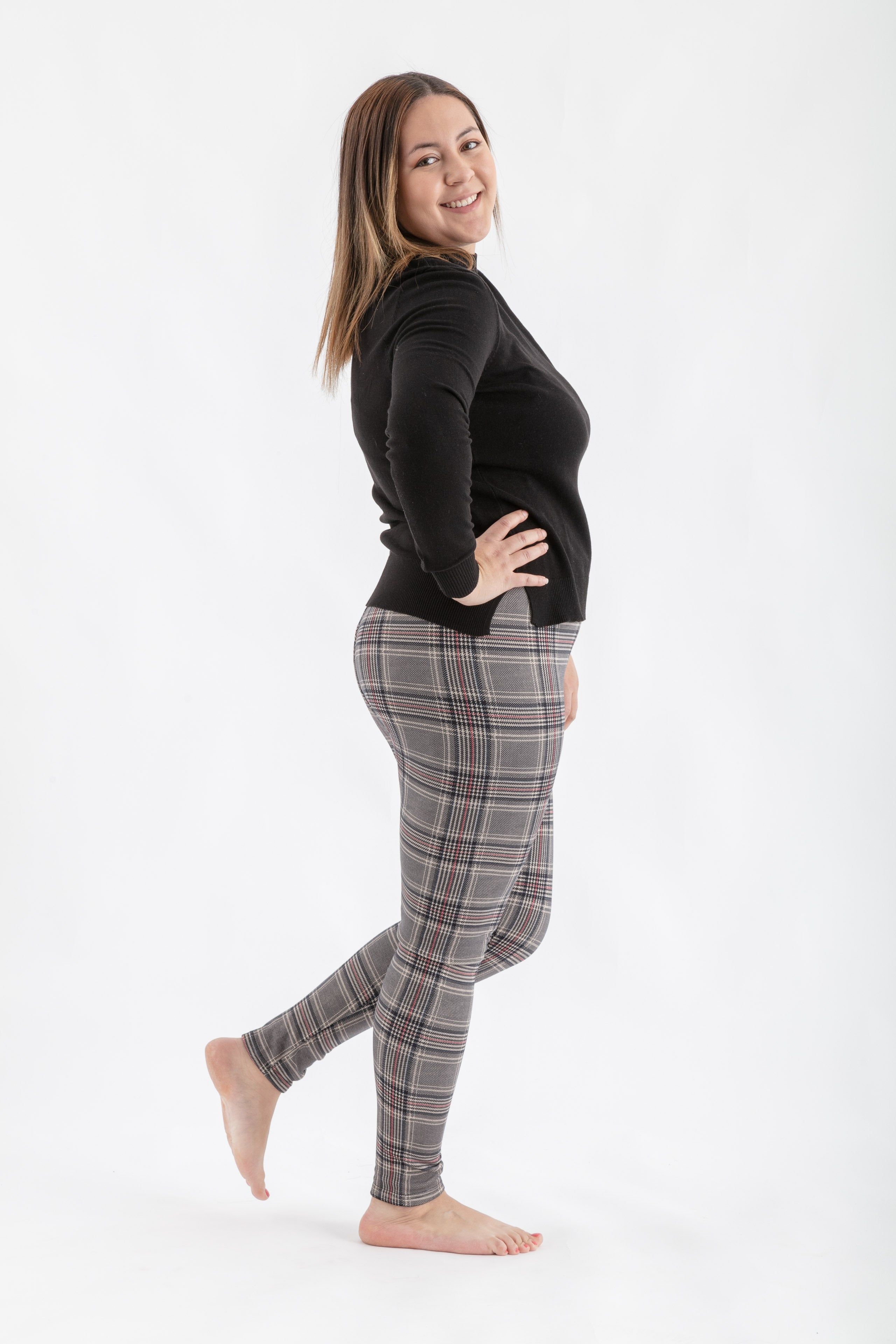 Beige Plaid - Cozy Lined sold by Just Cozy product image thumbnail 2