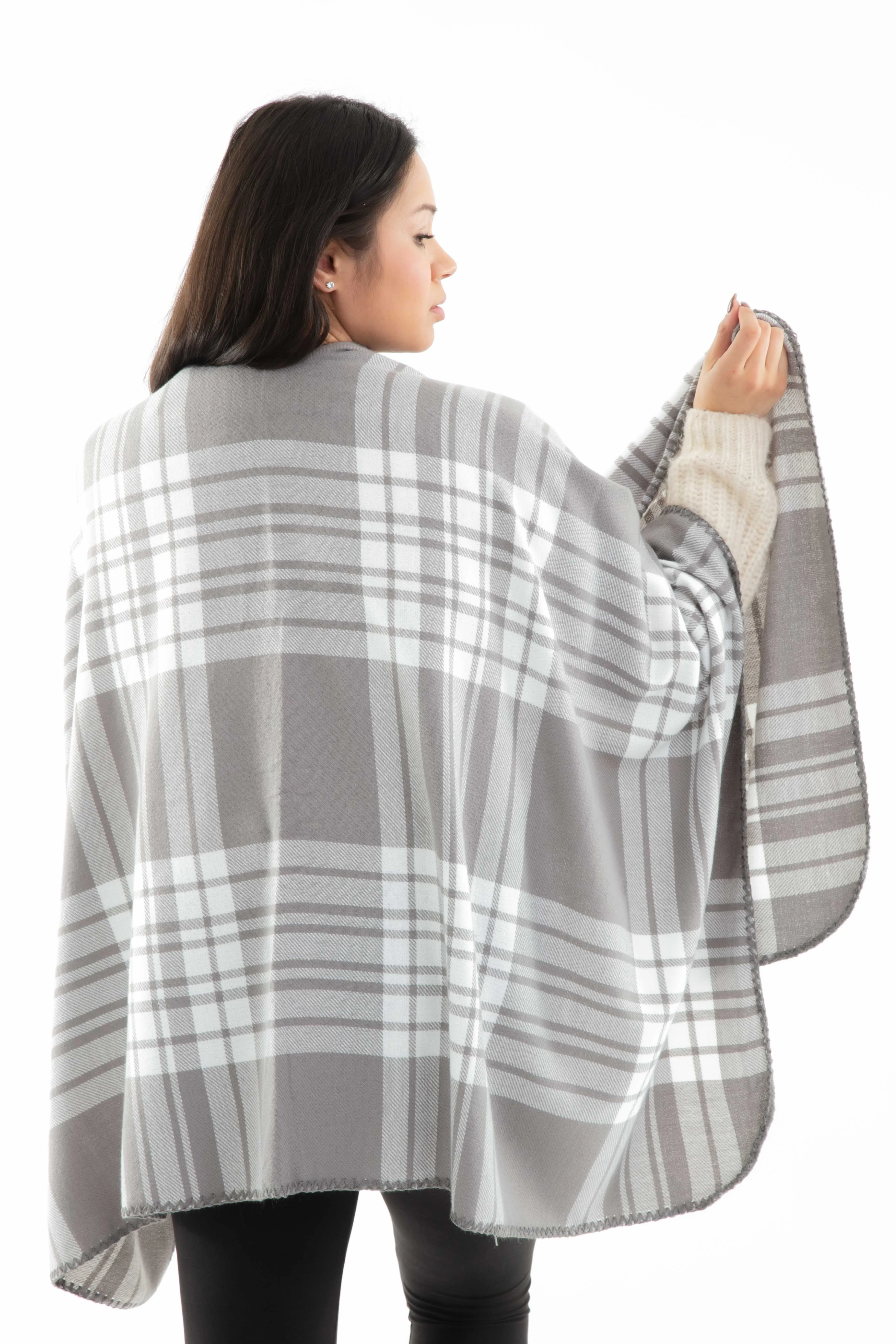 Bella - Poncho Scarf sold by Just Cozy product image thumbnail 2