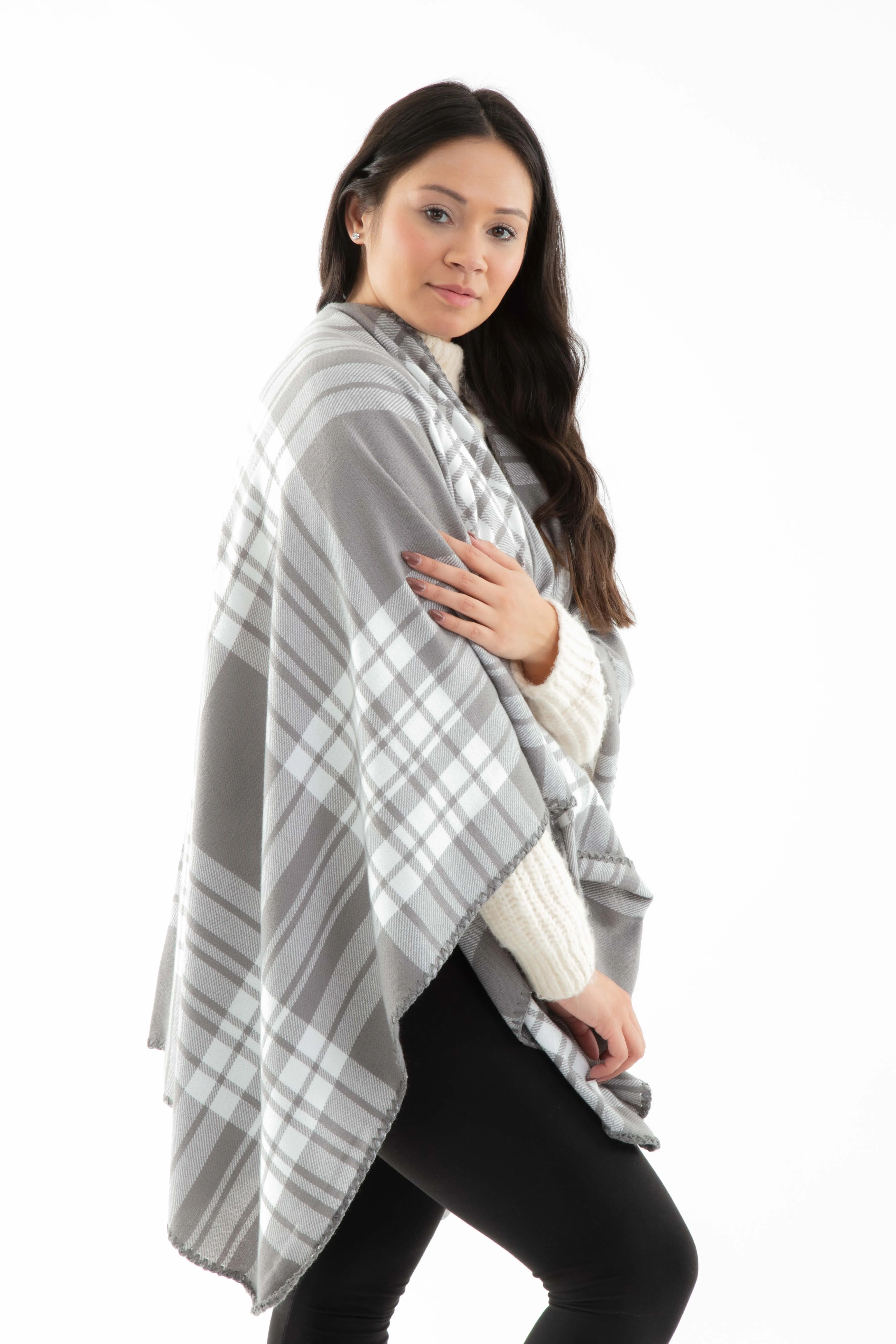 Bella - Poncho Scarf sold by Just Cozy product image thumbnail 3