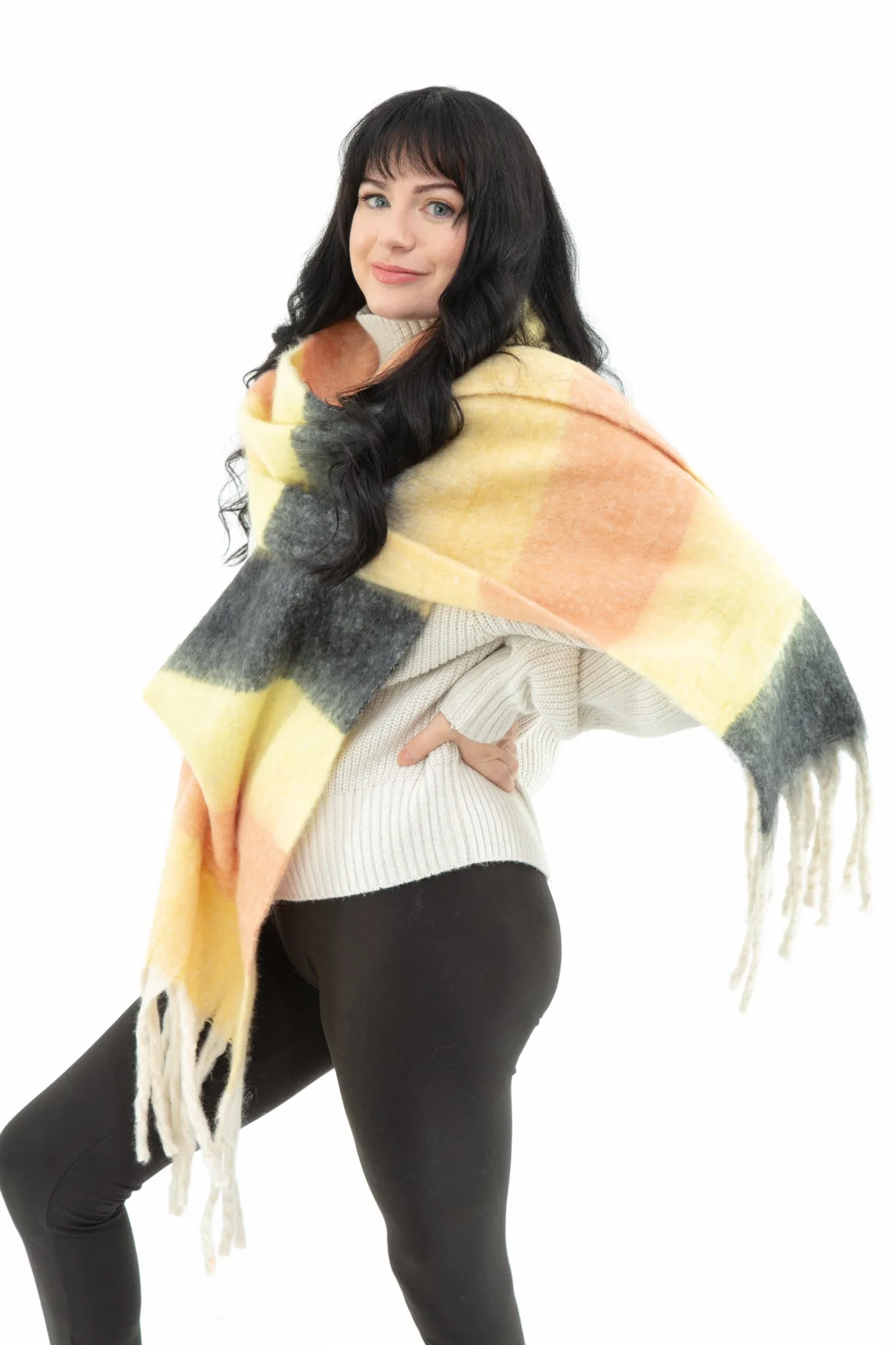 Aiyana - Bouclé Scarf sold by Just Cozy product image thumbnail 3