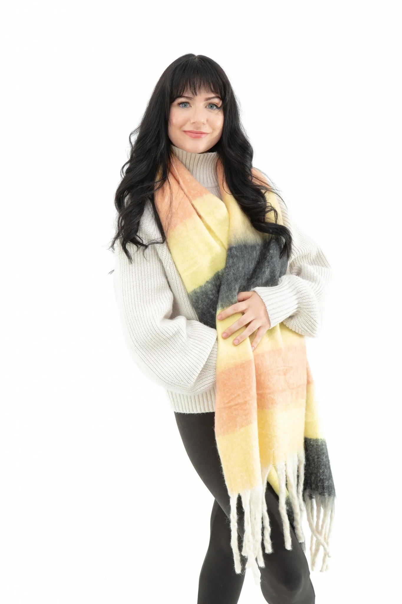 Aiyana - Bouclé Scarf sold by Just Cozy product image thumbnail 4