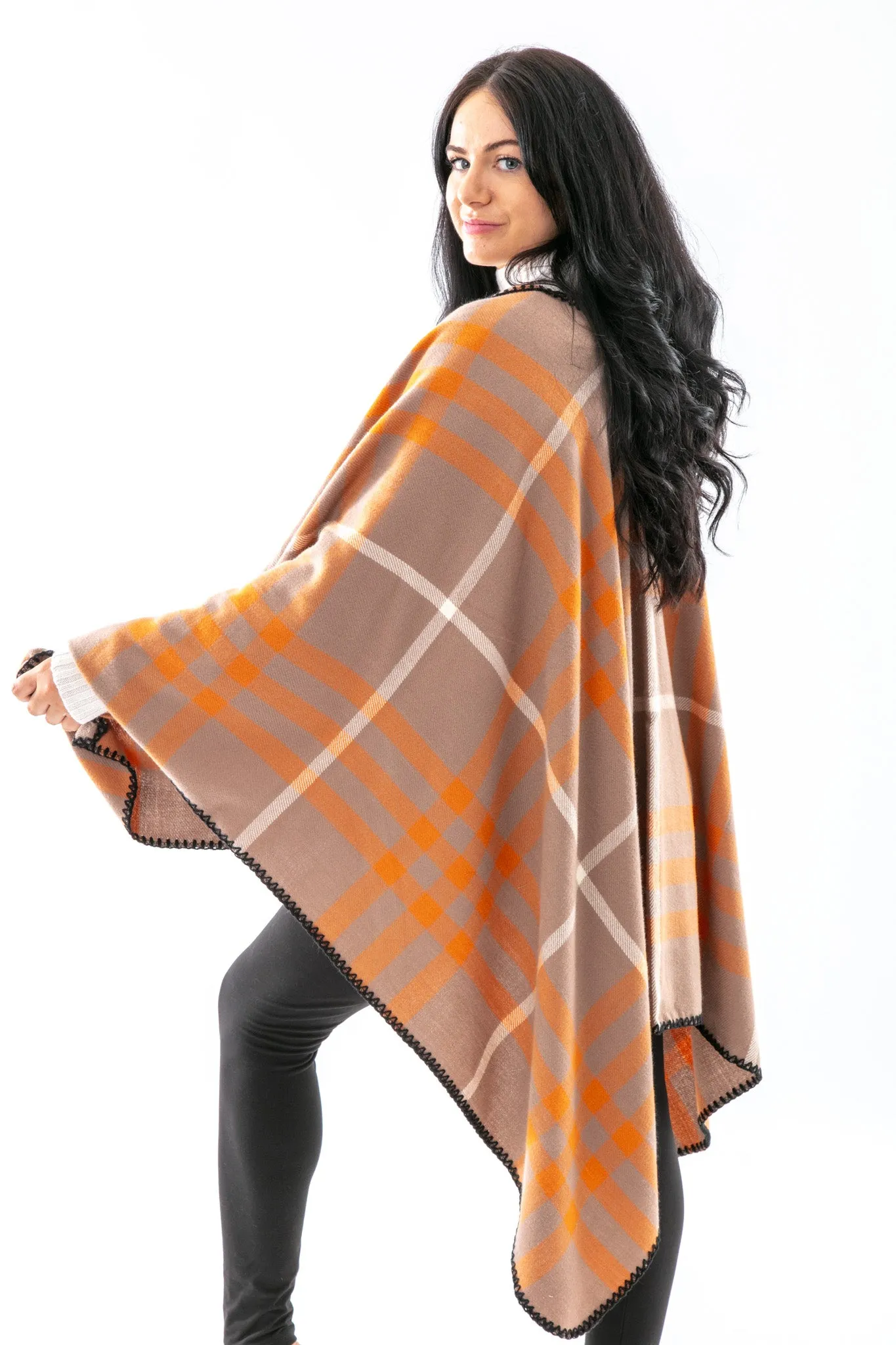 Antonia - Poncho Scarf sold by Just Cozy product image thumbnail 5
