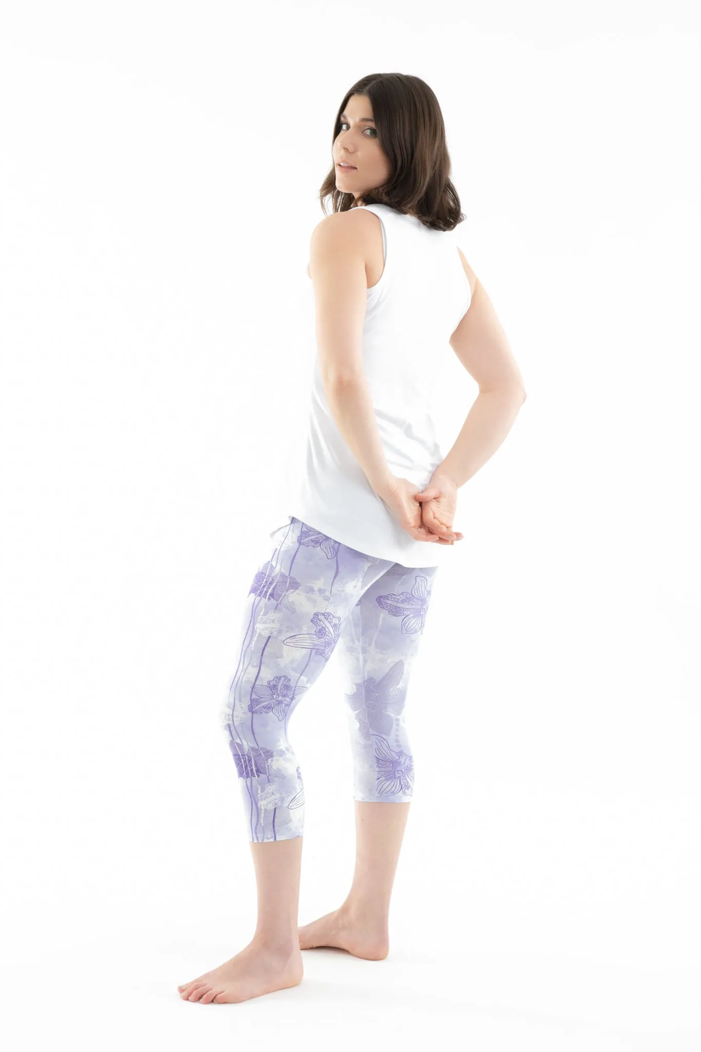 Lily Purple - Capris sold by Just Cozy product image thumbnail 4