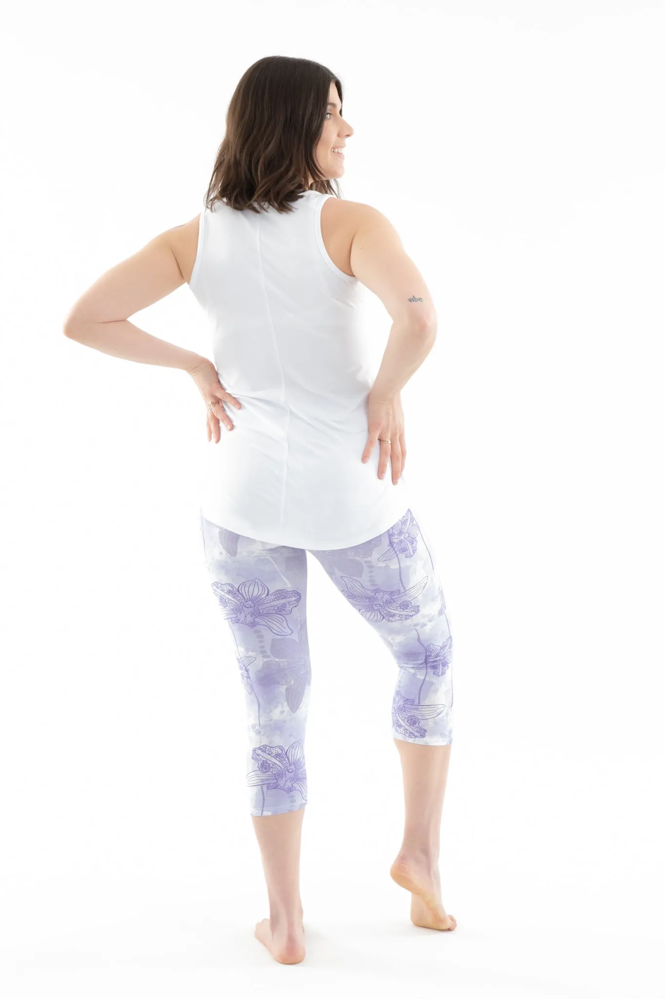 Lily Purple - Capris sold by Just Cozy product image thumbnail 5