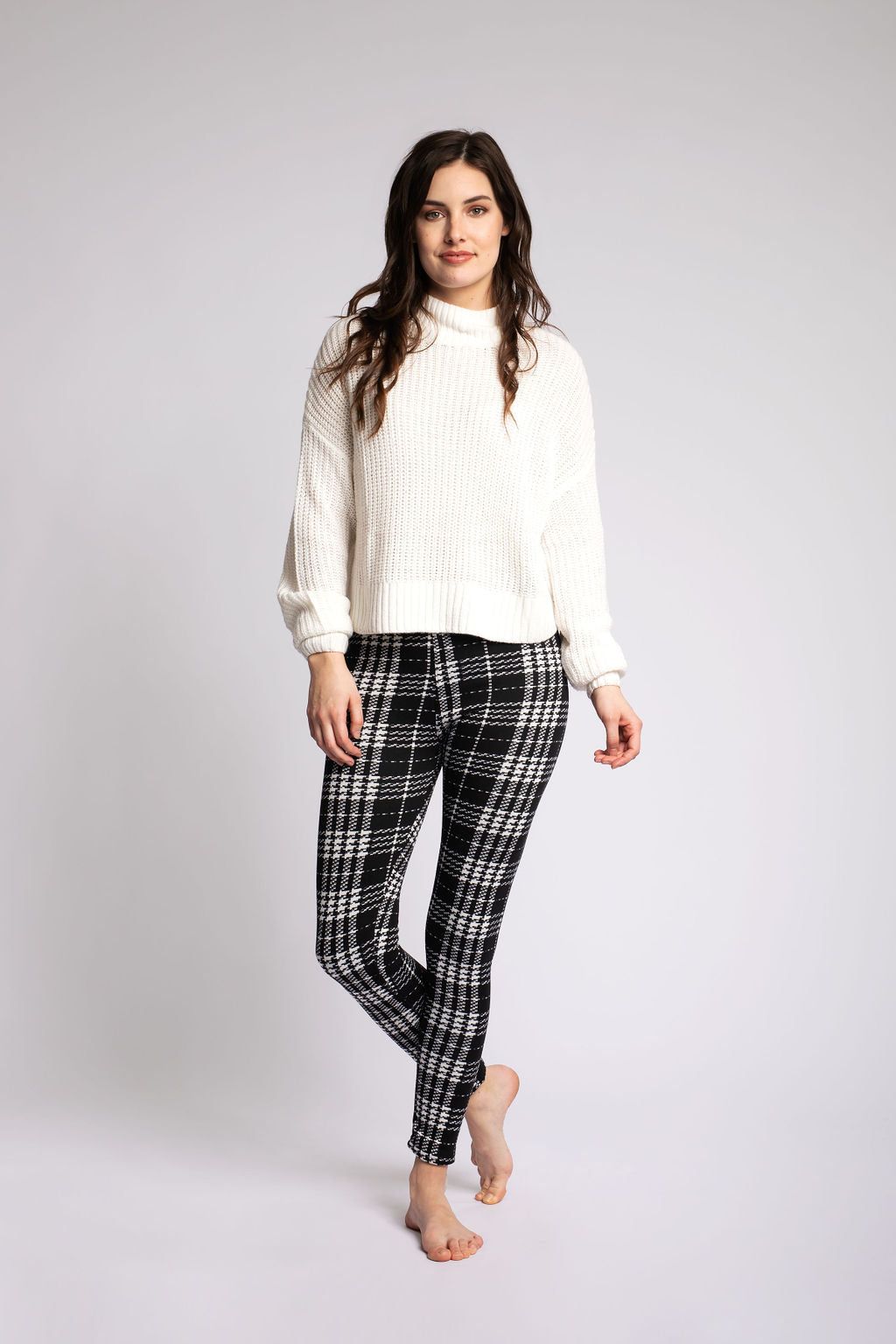 Black Plaid - Cozy Lined sold by Just Cozy product image thumbnail 5