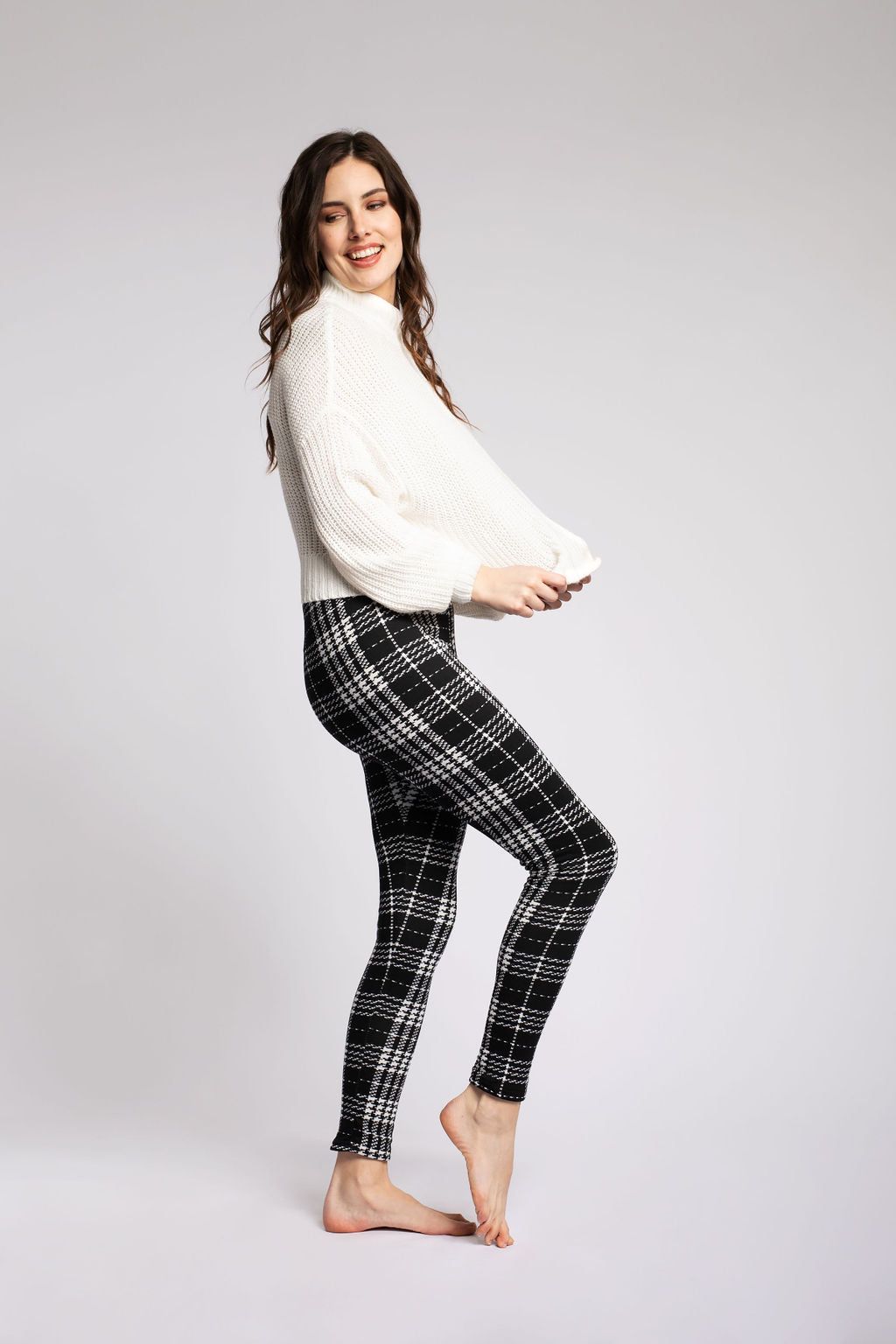 Black Plaid - Cozy Lined sold by Just Cozy product image thumbnail 3