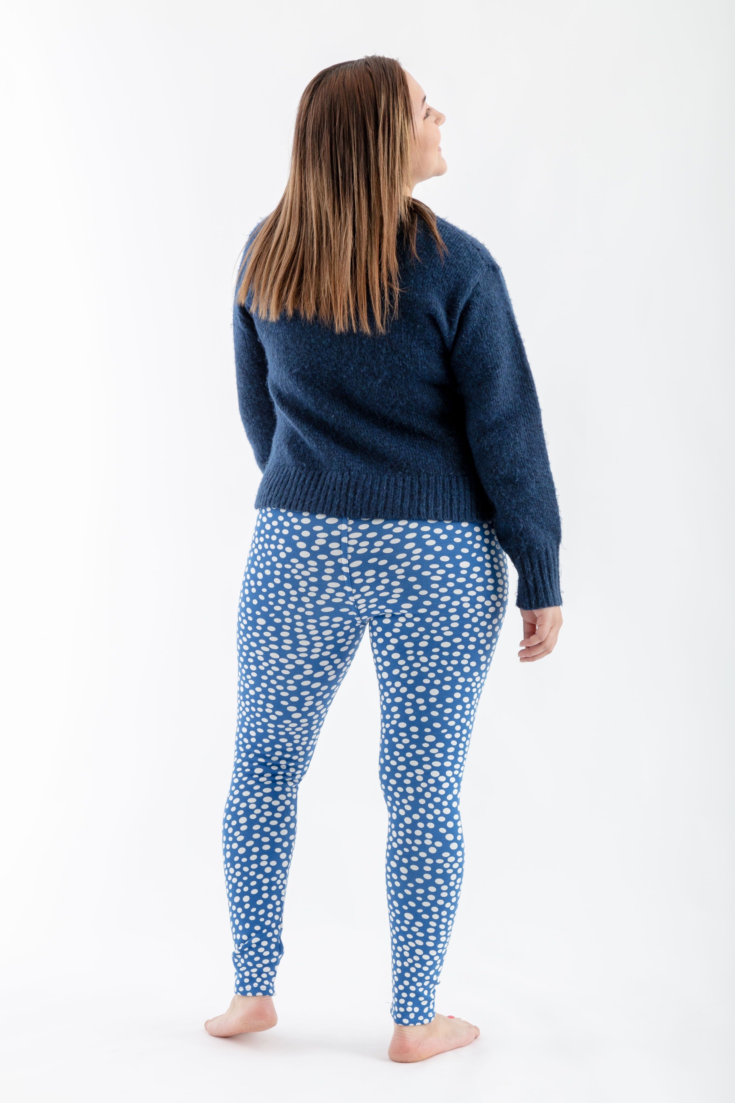 Blue Dotted - Cozy Lined sold by Just Cozy product image thumbnail 4