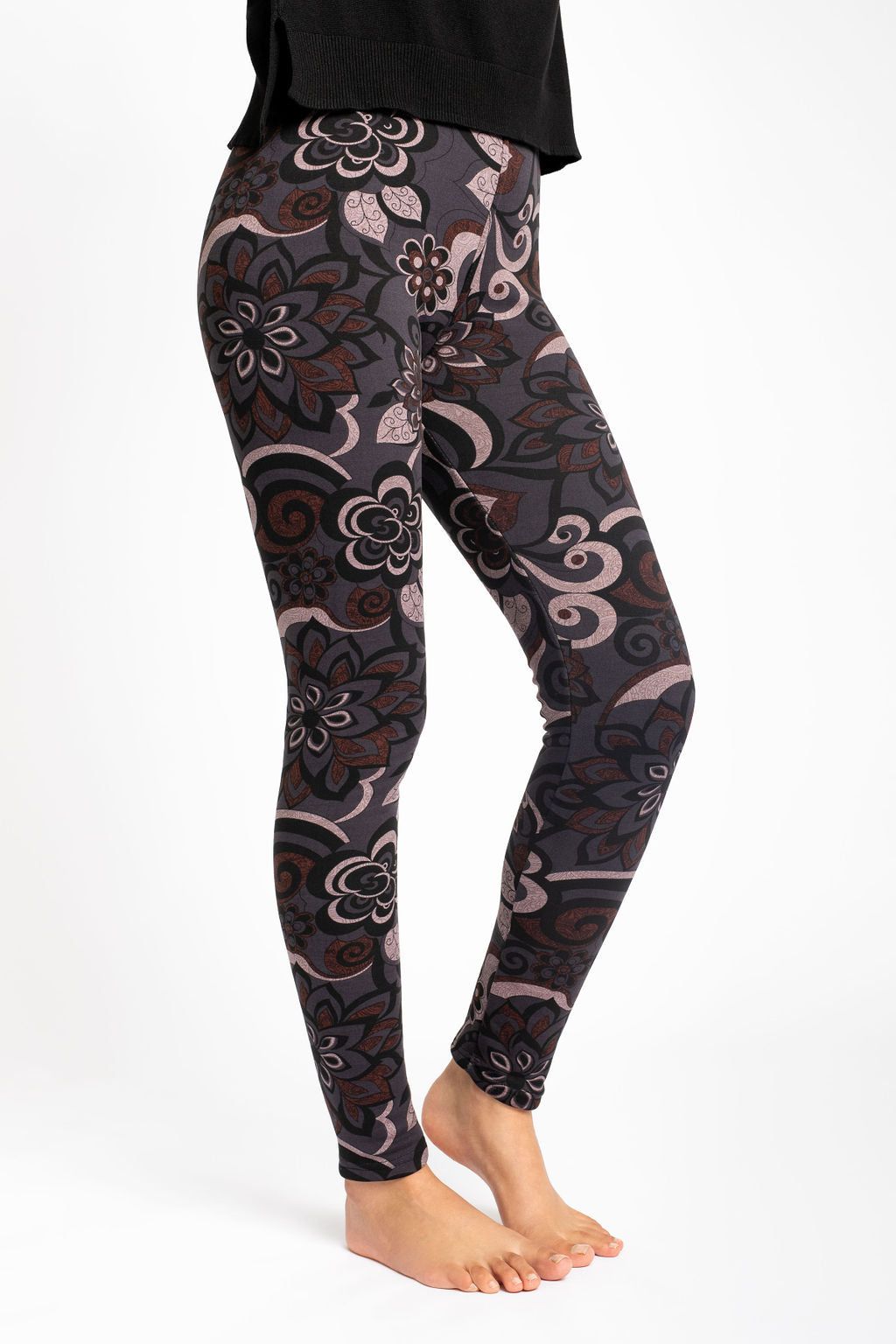 Mauve Flowers - Cozy Lined sold by Just Cozy