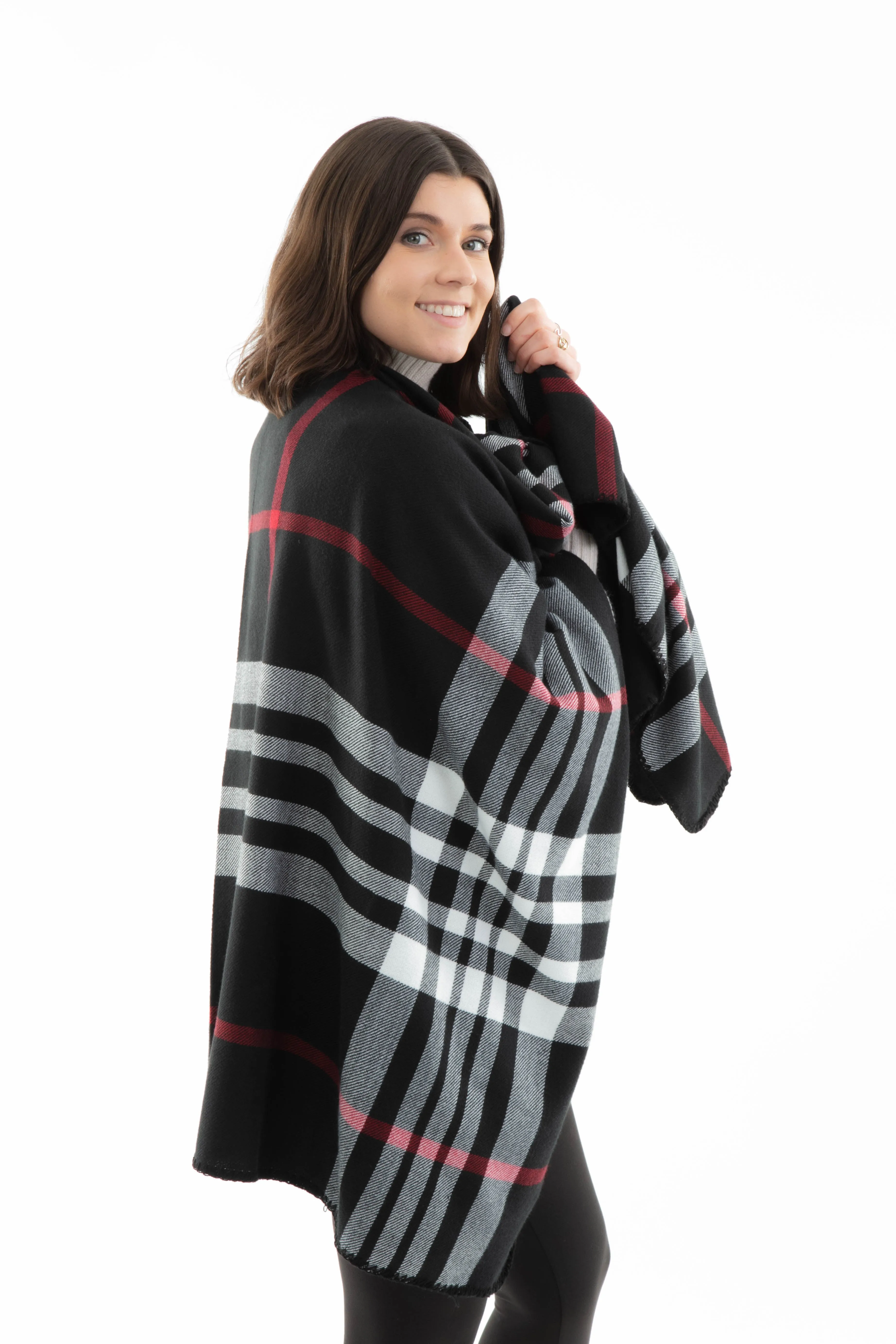 Reese - Poncho Scarf sold by Just Cozy product image thumbnail 4