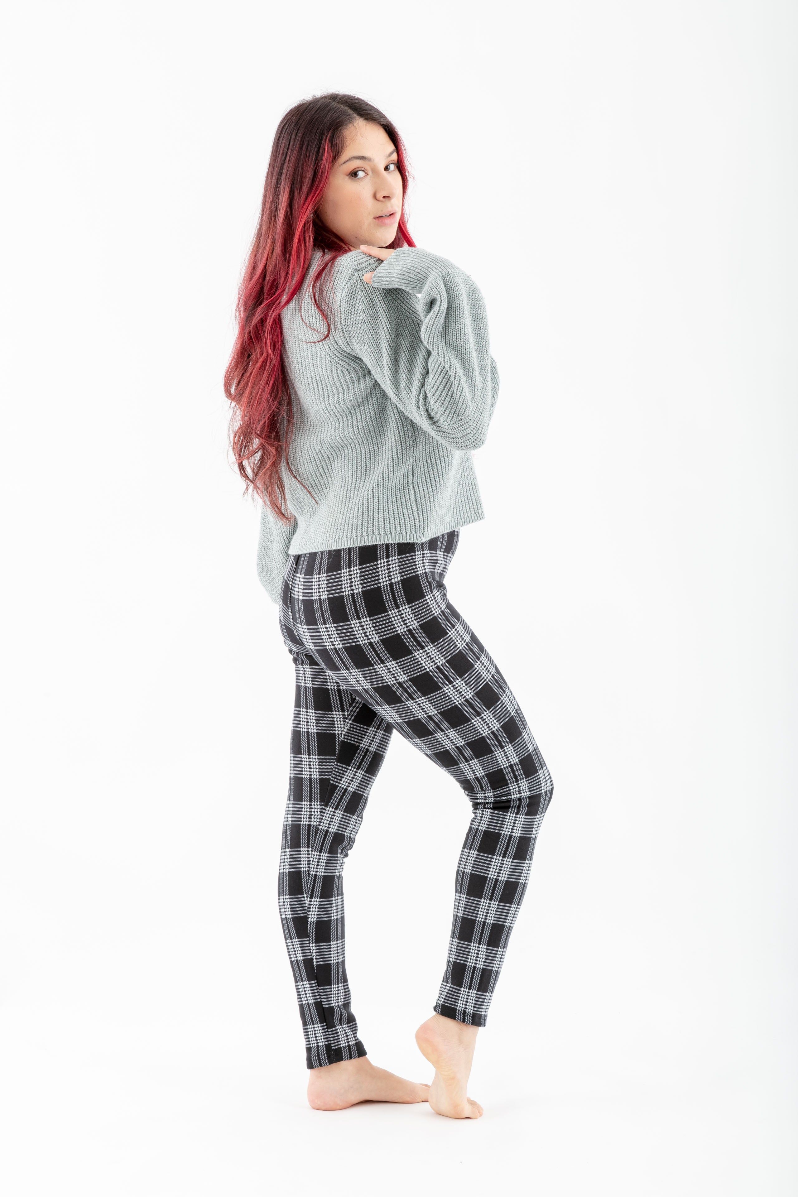 B&W Tartan - Cozy Lined sold by Just Cozy product image thumbnail 4