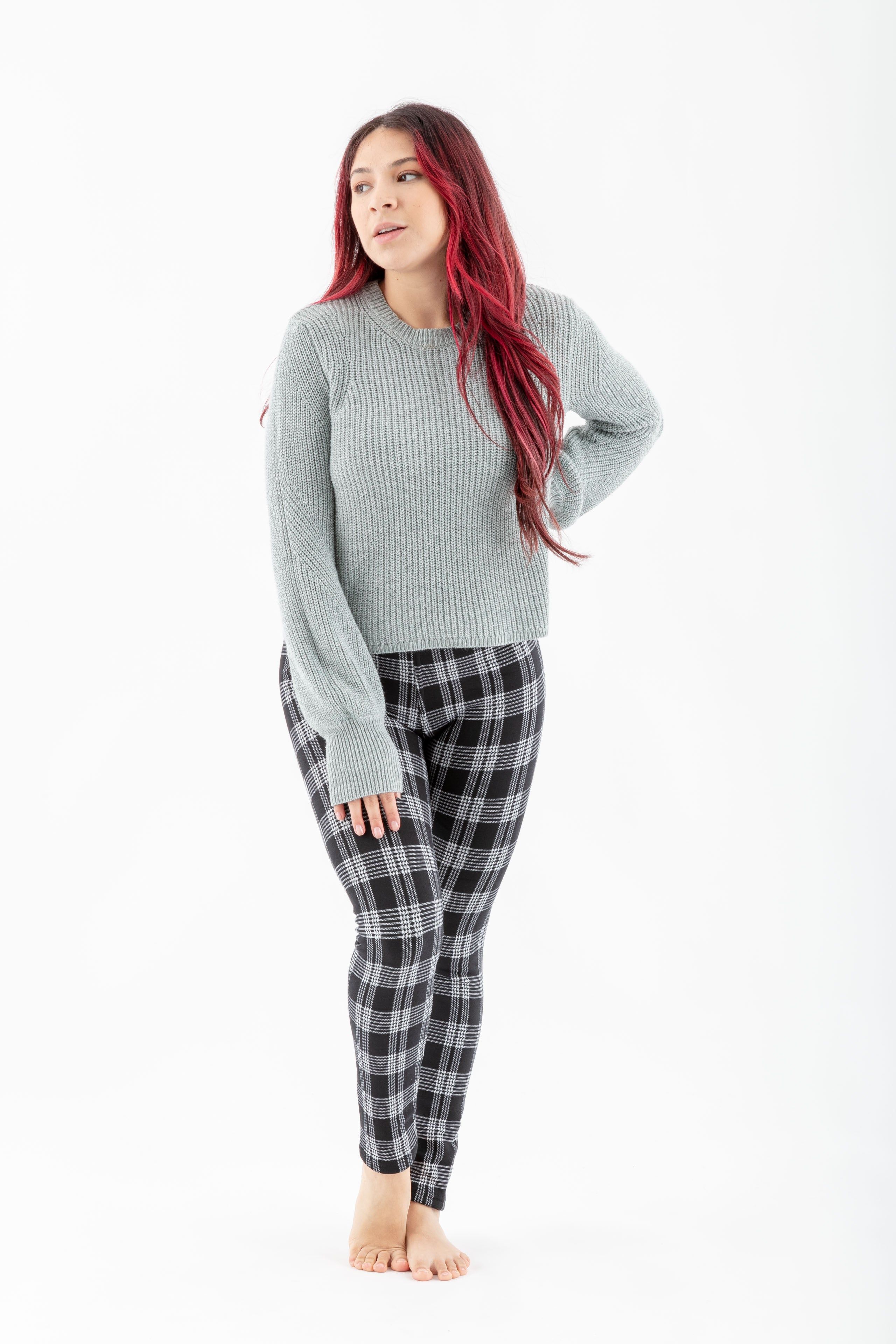 B&W Tartan - Cozy Lined sold by Just Cozy product image thumbnail 2