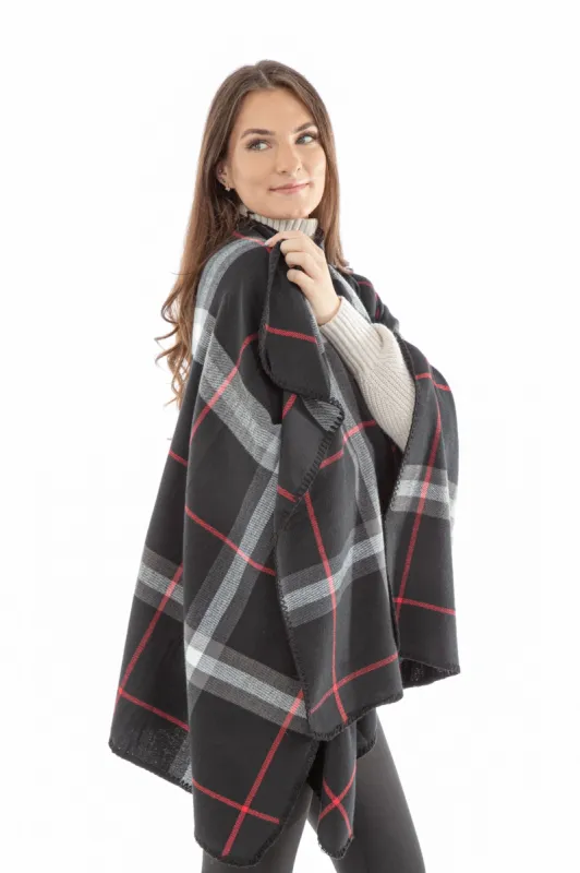 Nylah - Poncho Scarf sold by Just Cozy