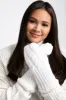 White - Cozy Lined Mittens sold by Just Cozy