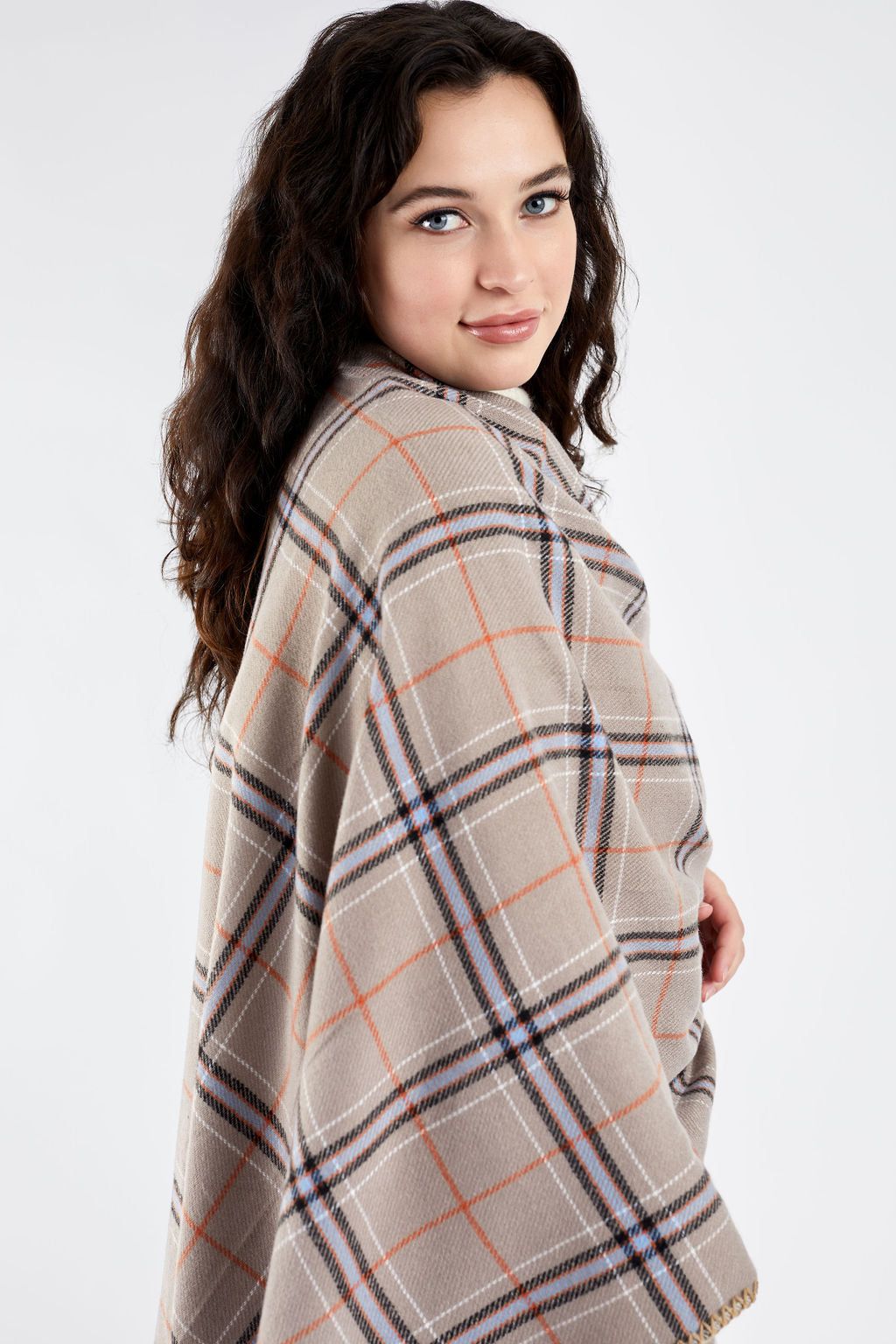 Willow - Poncho Scarf sold by Just Cozy product image thumbnail 3