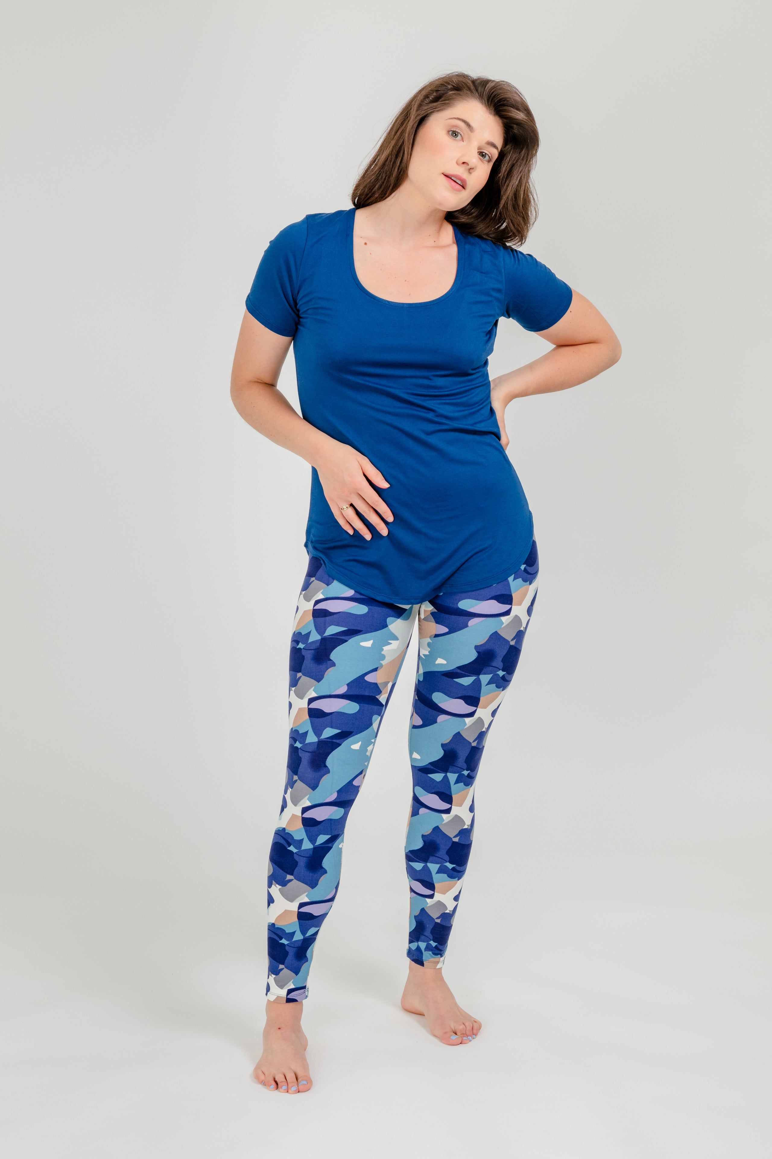 Blue Abstract - All Season sold by Just Cozy product image thumbnail 4