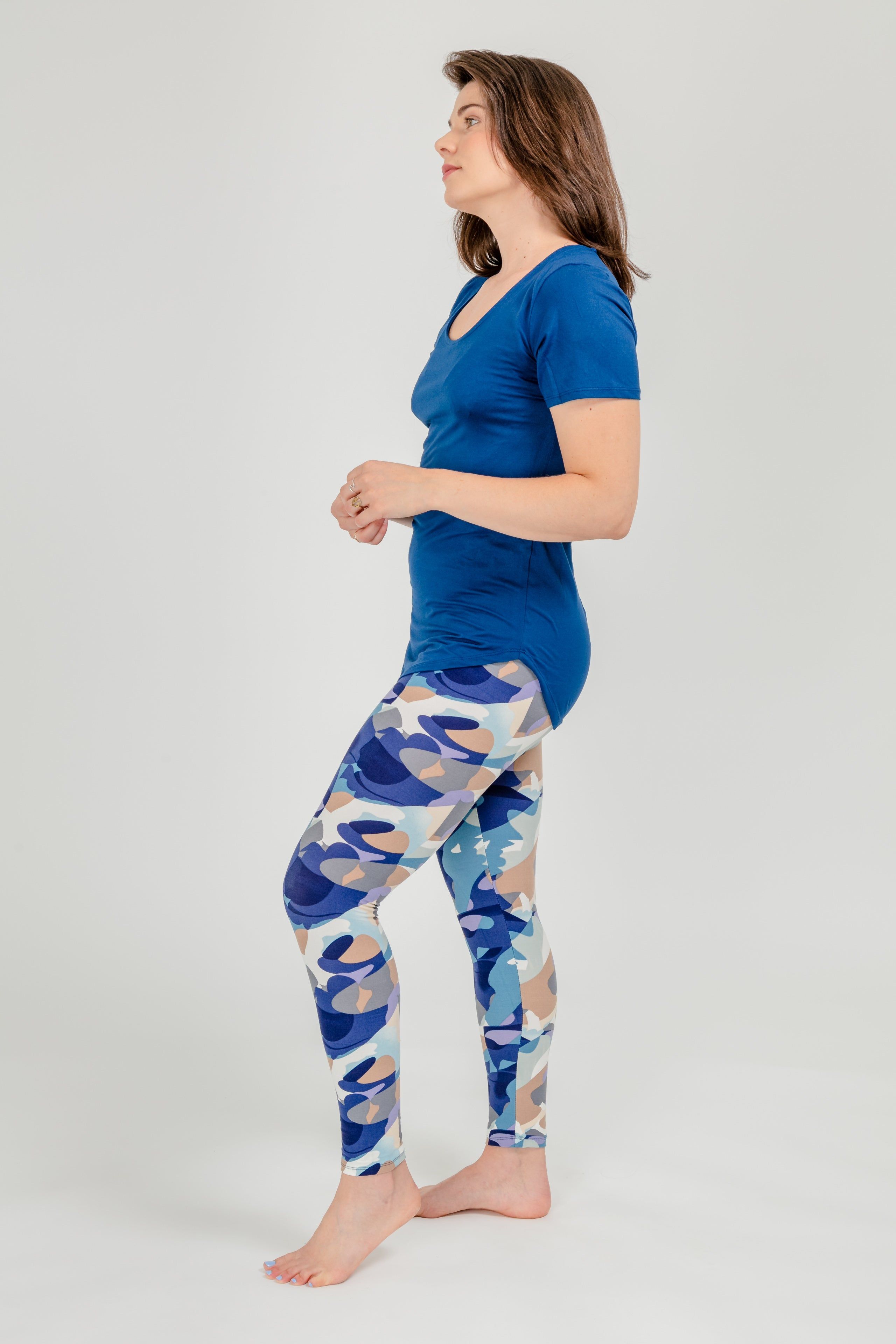 Blue Abstract - All Season sold by Just Cozy product image thumbnail 5