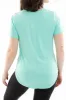 Mint - Short Sleeve Tunic Top sold by Just Cozy